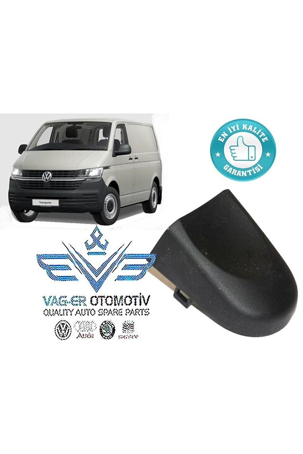 Transporter T7 Sürgülü Kapı Arka Sağ Dış Kapı Kolu Kapağı Bademi