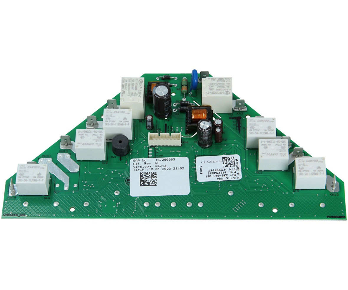 Beko HIC 64401 X (7772520252) Ankastre Vitroseramik Ocak Fırın Elektronik Kart
