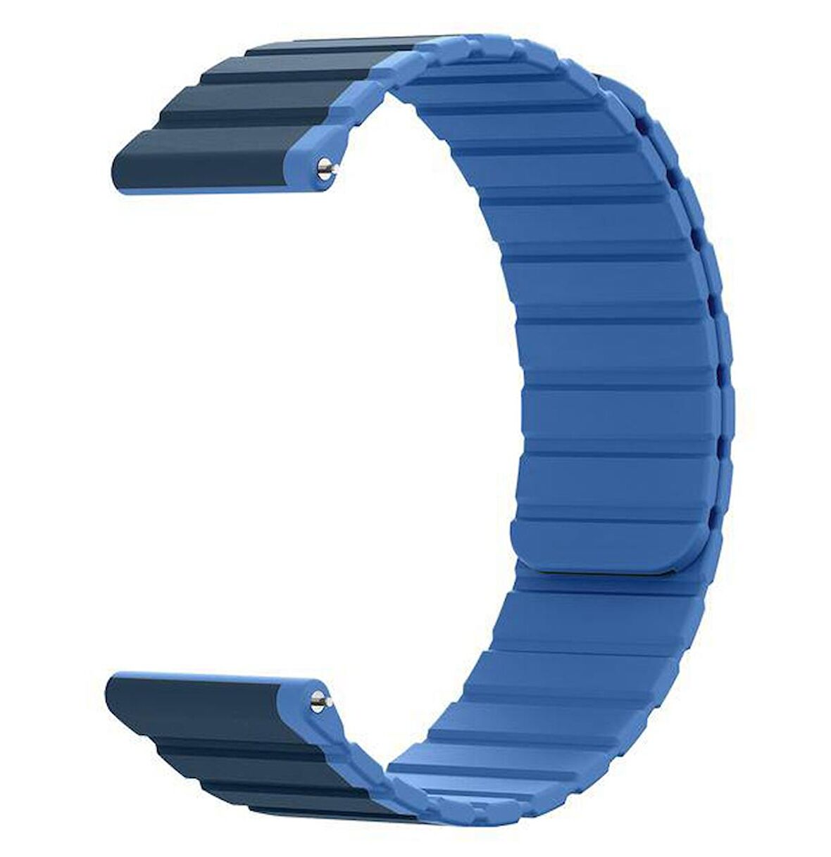 Gpack Xiaomi Mi Watch Color 2 Kordon Solo Loop Mıknatıslı Çift Renk HS53