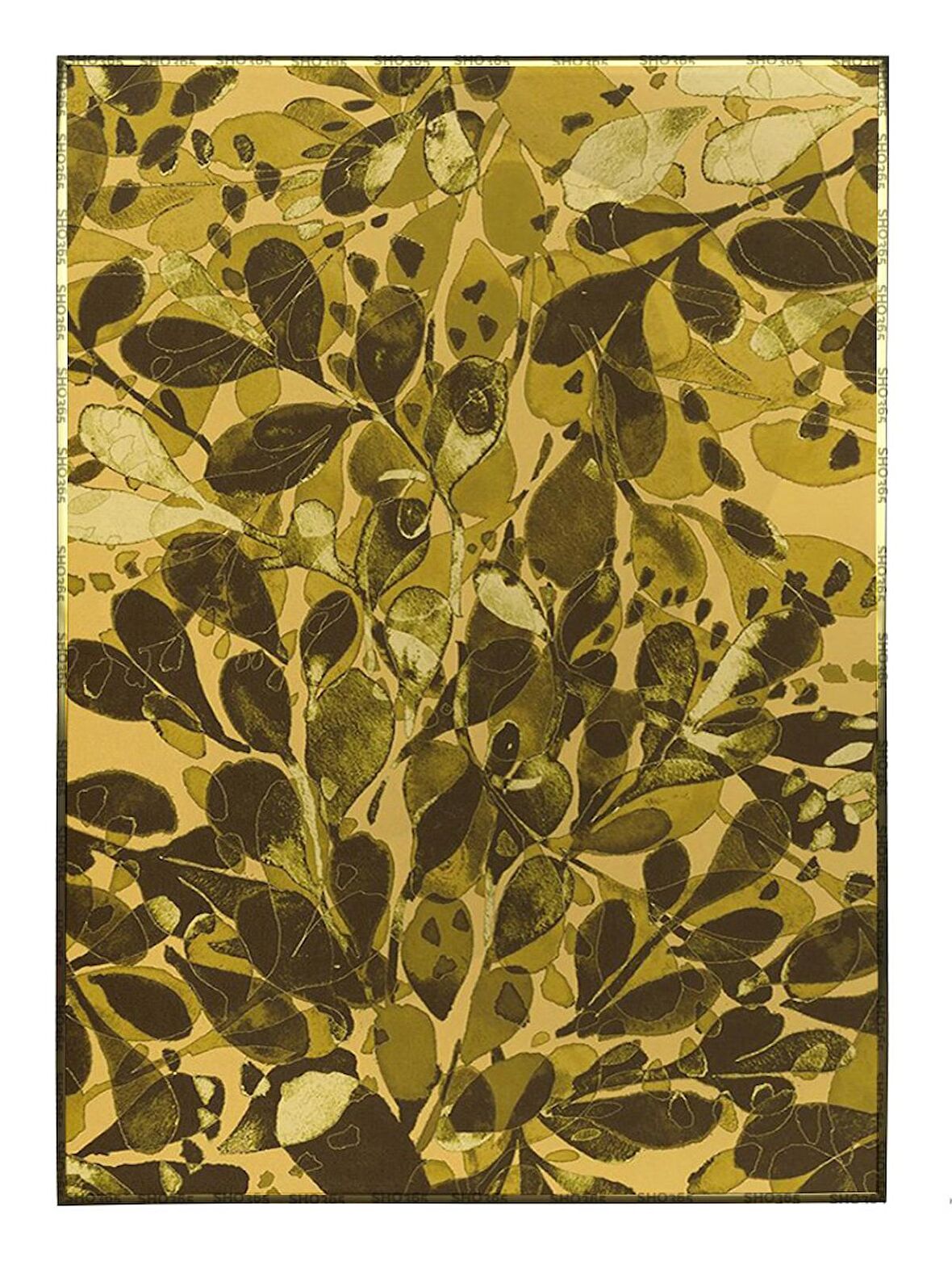 Shop365 Suluboya Efekti Doku Çizim Aquarel dokusu- Modern Tablo Çerçeveli P-000043