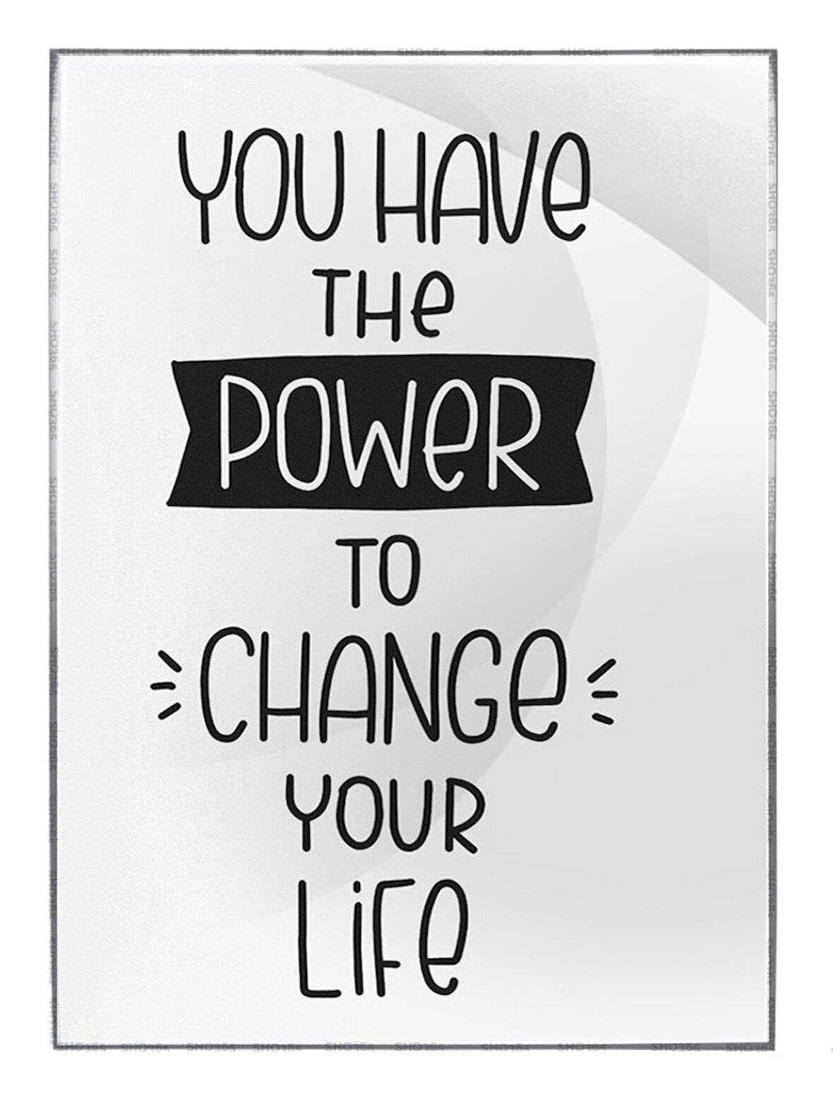 Shop365 You Have The Power To Change Your Life İngilizce Yazı Psikoloji Psikoterapi Poster P-000520