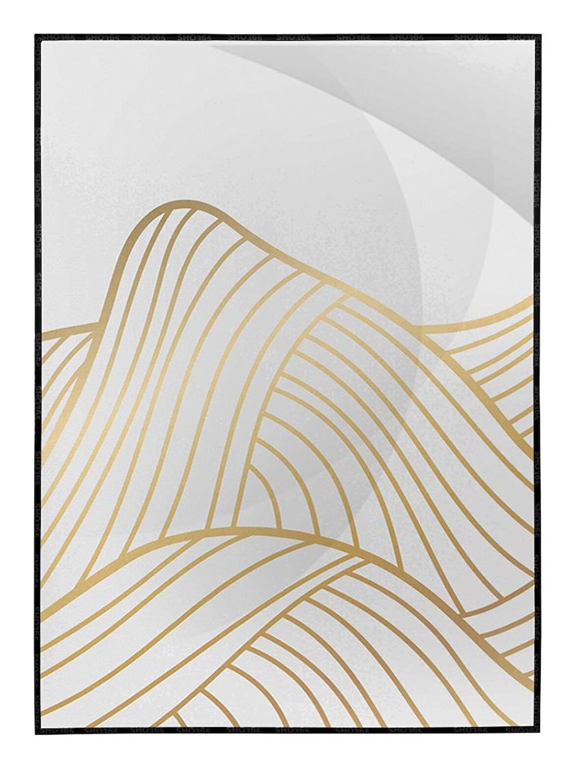 Shop365 Toprak Renk Tonları Manzaralar Modern Tablo Çerçeveli P-000893