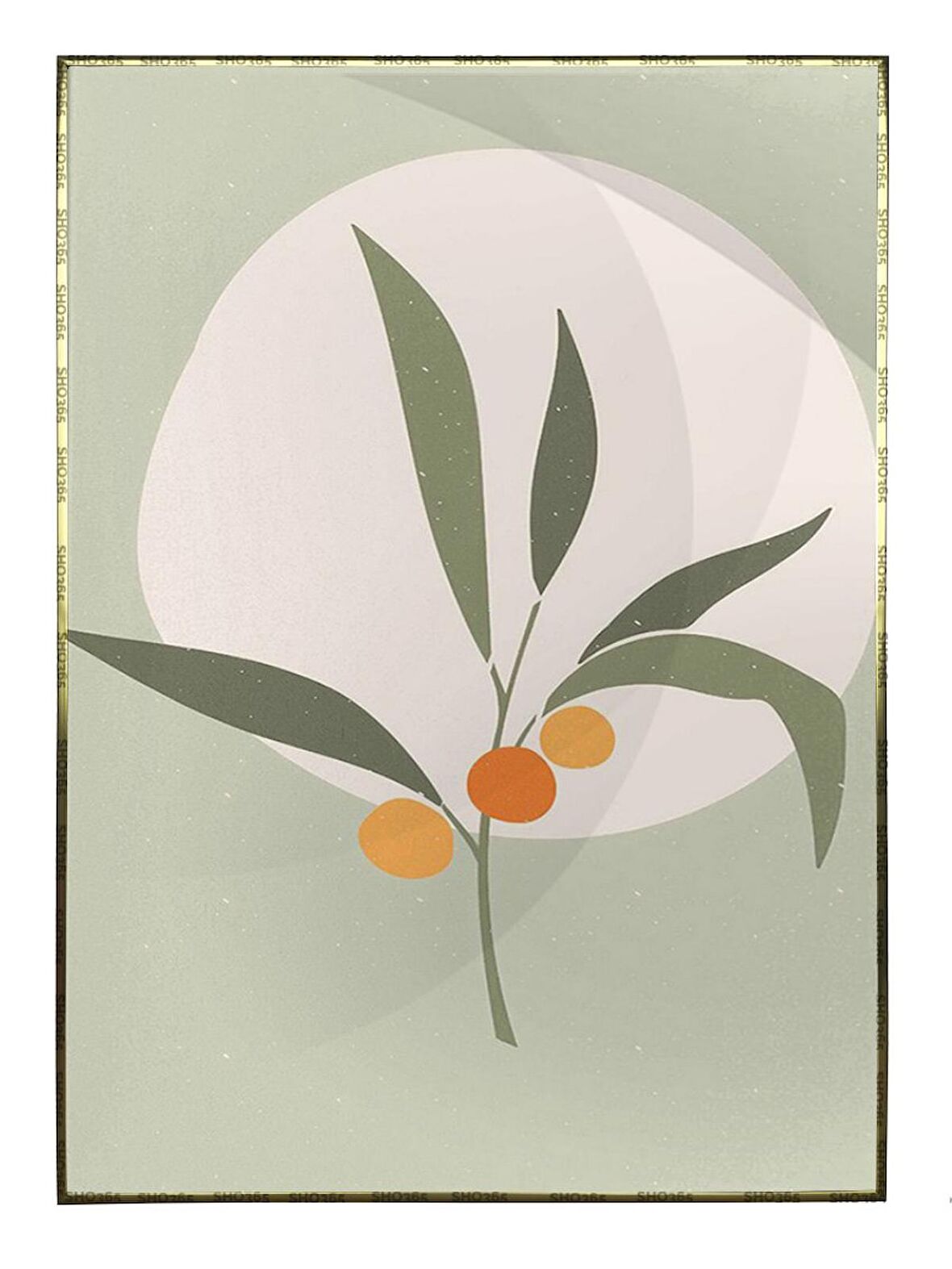 Shop365 Çeşitli Objeler Pastel Renkler Modern Tablo Çerçeveli P-001053