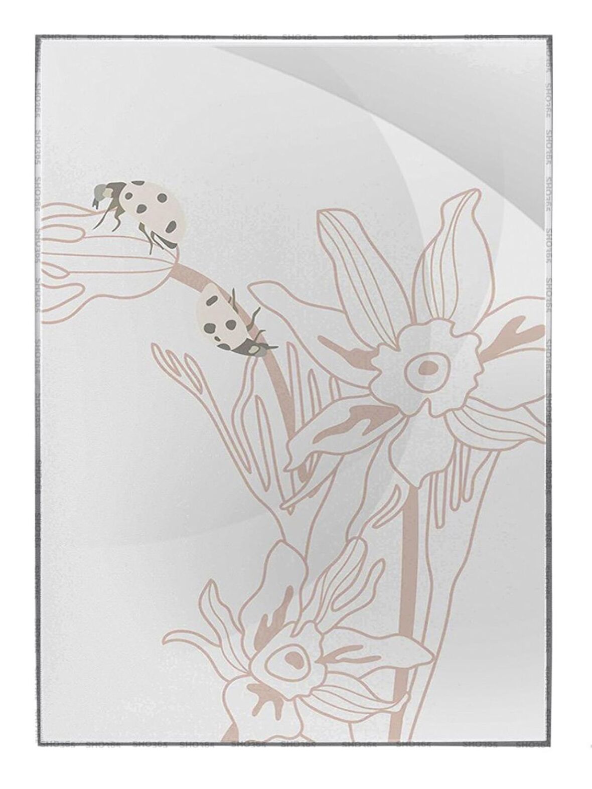 Shop365 Hayvanlar ve Modern Tablo Çerçeveli P-001156