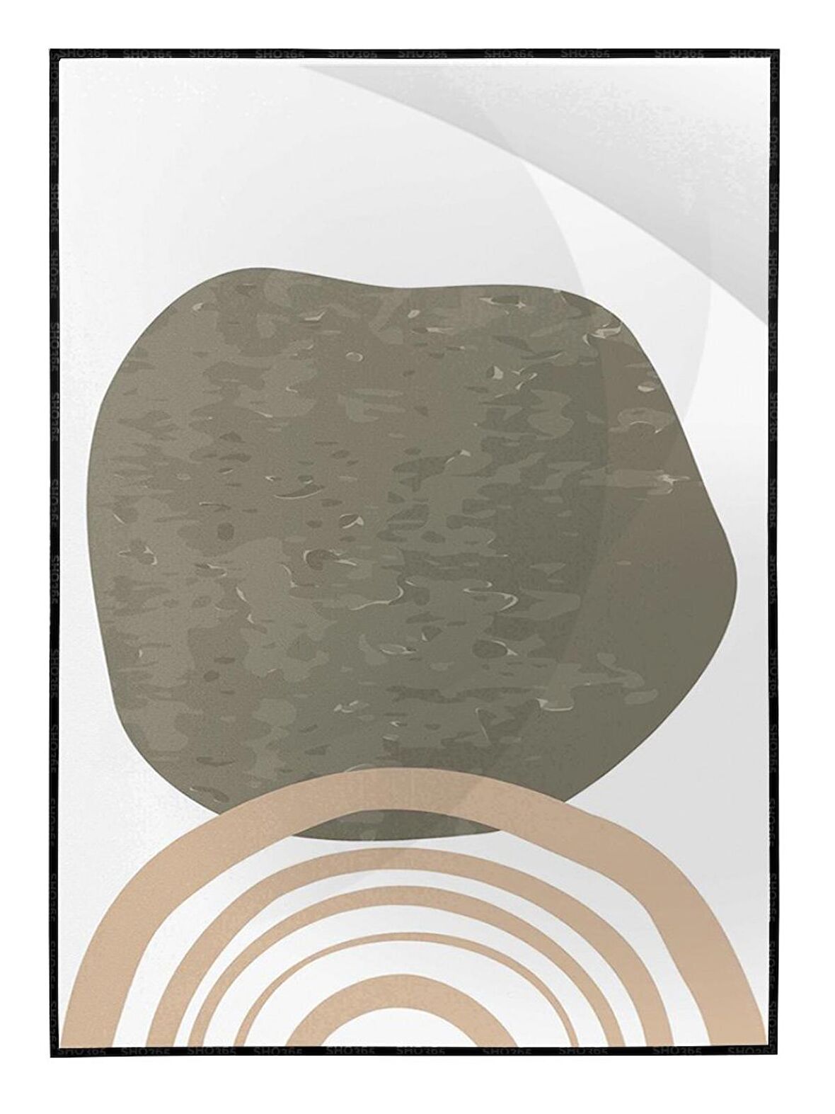 Shop365 Modern Tasarım İllüstrasyon Modern Tablo Çerçeveli P-001185