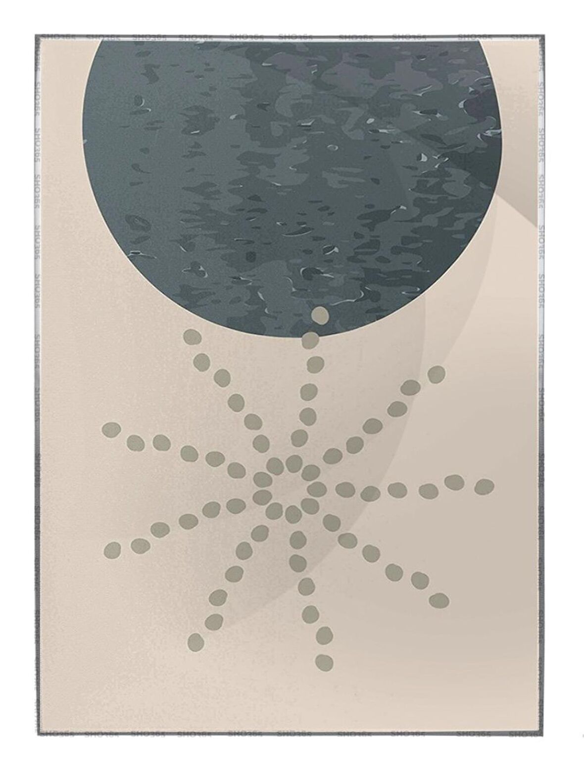 Shop365 Modern Tasarım İllüstrasyon Modern Tablo Çerçeveli P-001188