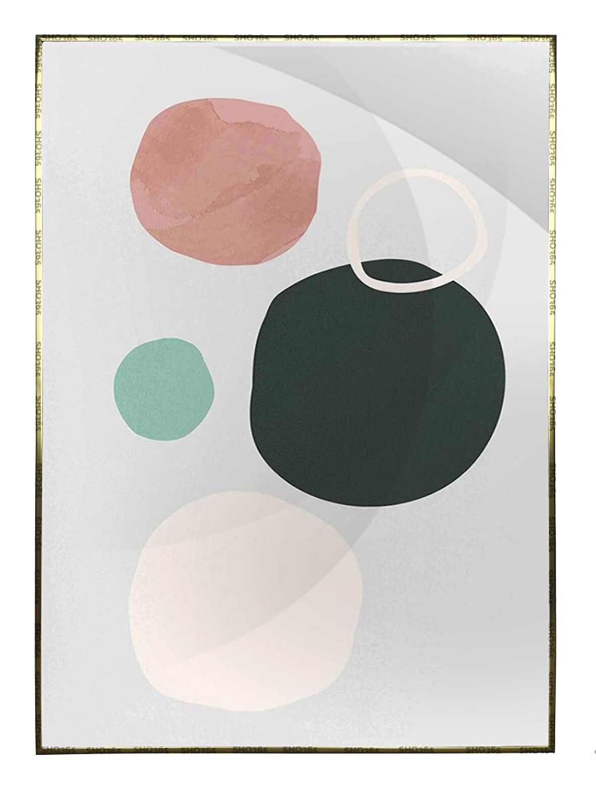 Shop365 Modern Tasarım İllüstrasyon Modern Tablo Çerçeveli P-001314