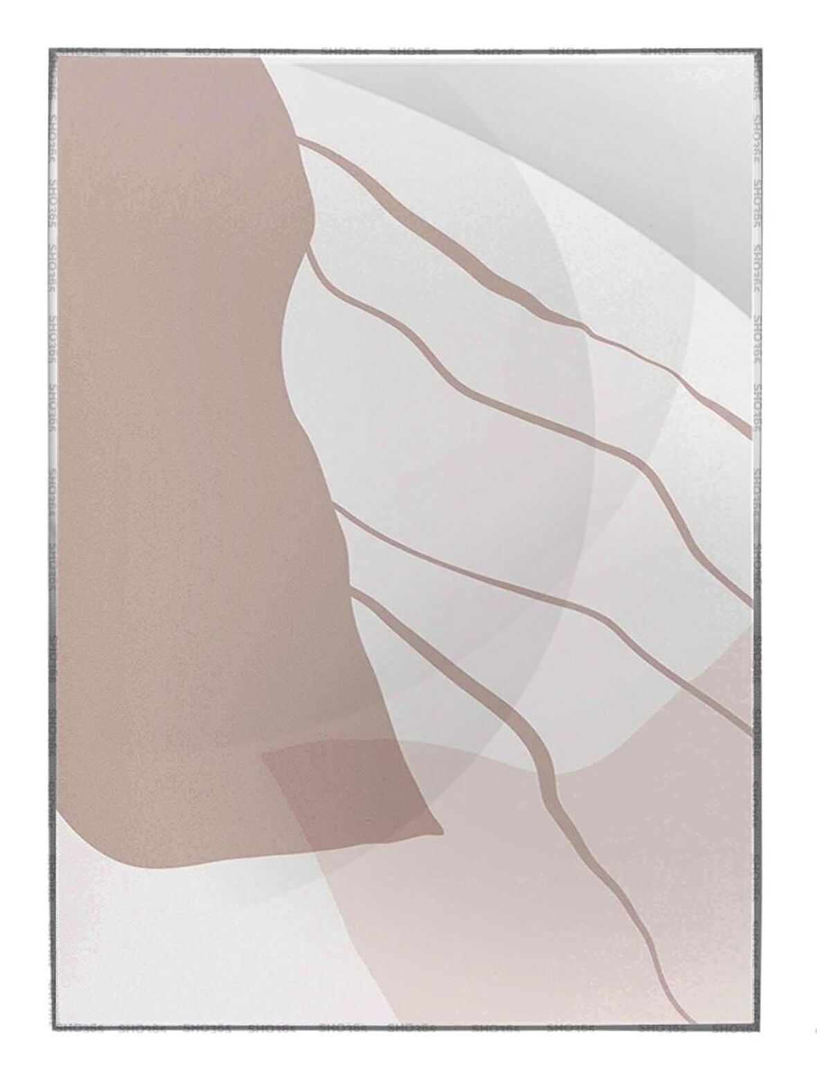 Shop365 Modern Tasarım İllüstrasyon Modern Tablo Çerçeveli P-001328