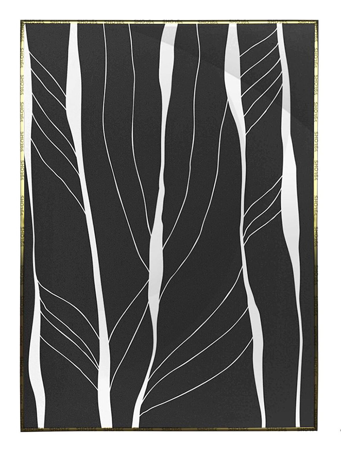 Shop365 Modern Tasarım İllüstrasyon Modern Tablo Çerçeveli P-001371