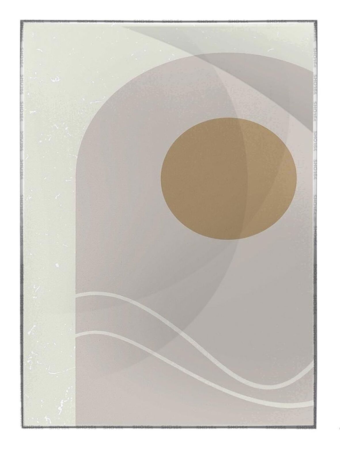 Shop365 Modern Tasarım İllüstrasyon Modern Tablo Çerçeveli P-001396