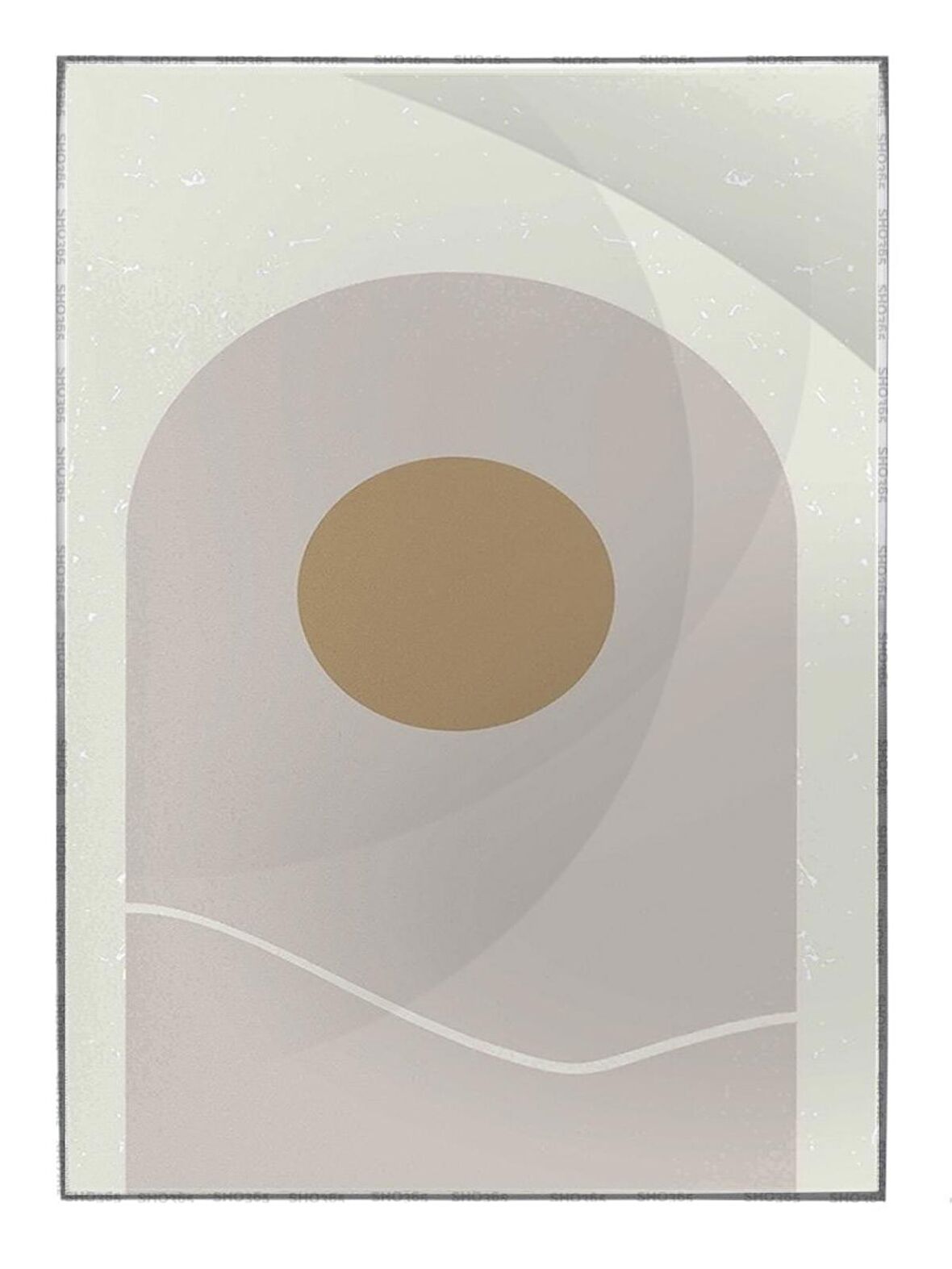 Shop365 Modern Tasarım İllüstrasyon Modern Tablo Çerçeveli P-001398