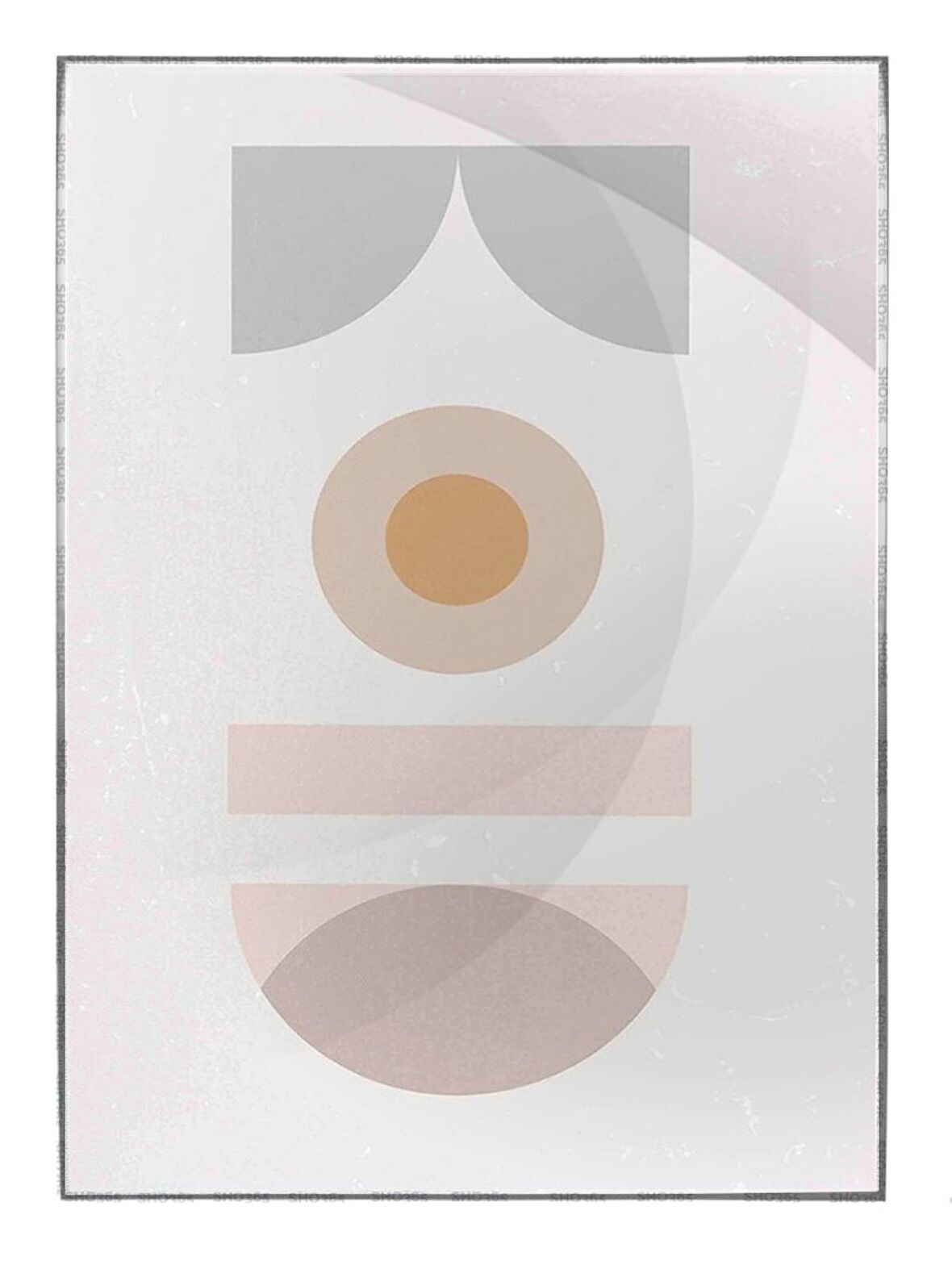 Shop365 Modern Tasarım İllüstrasyon Modern Tablo Çerçeveli P-001404