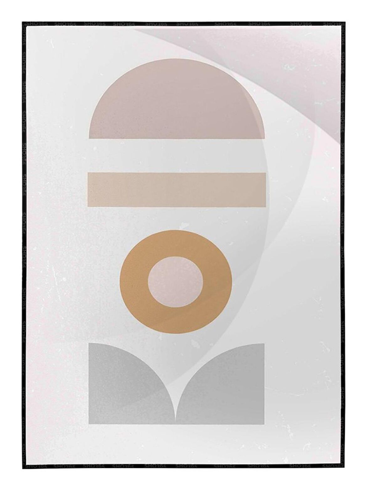 Shop365 Modern Tasarım İllüstrasyon Modern Tablo Çerçeveli P-001405