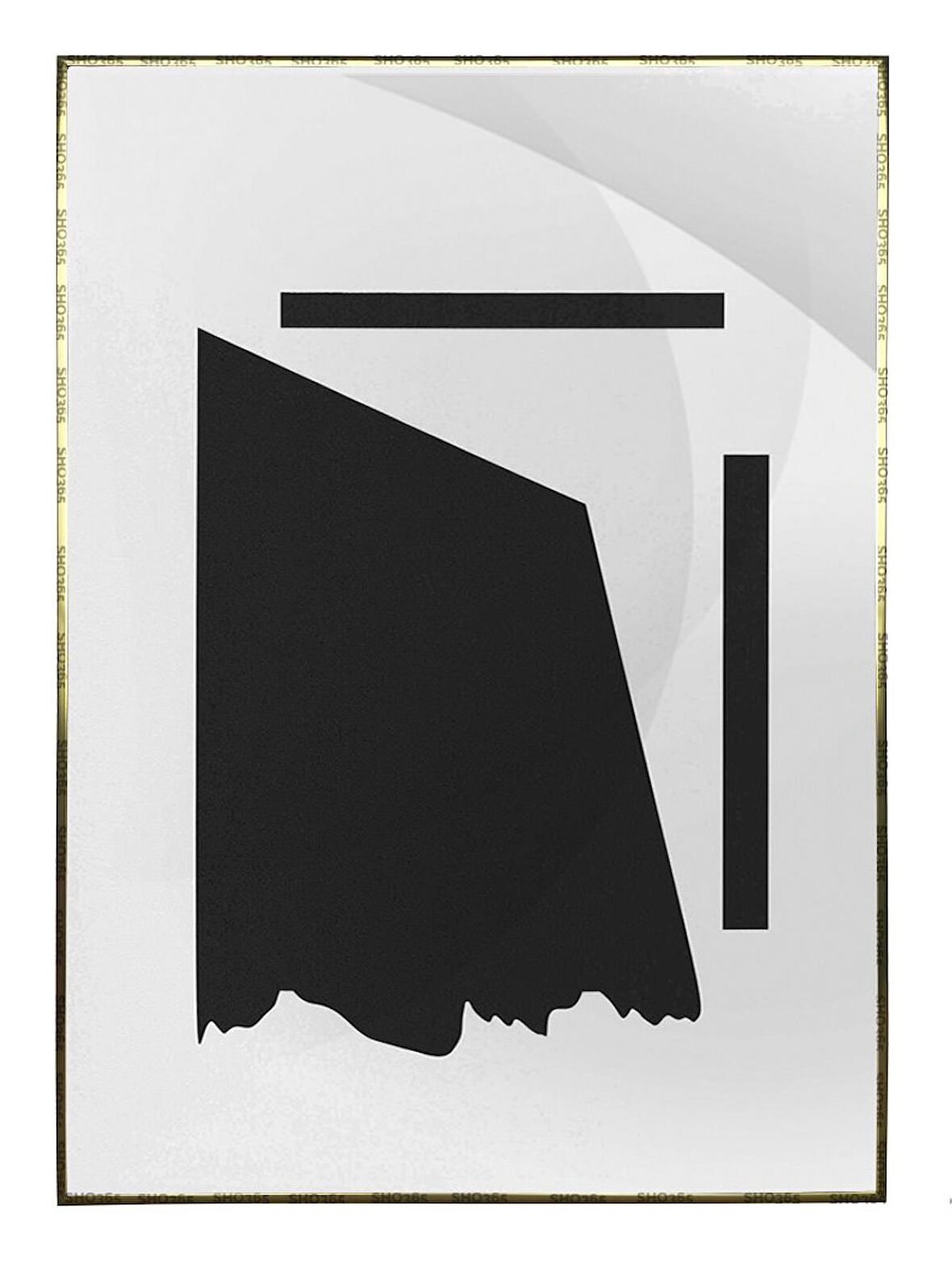Shop365 Modern Tasarım İllüstrasyon Modern Tablo Çerçeveli P-001411