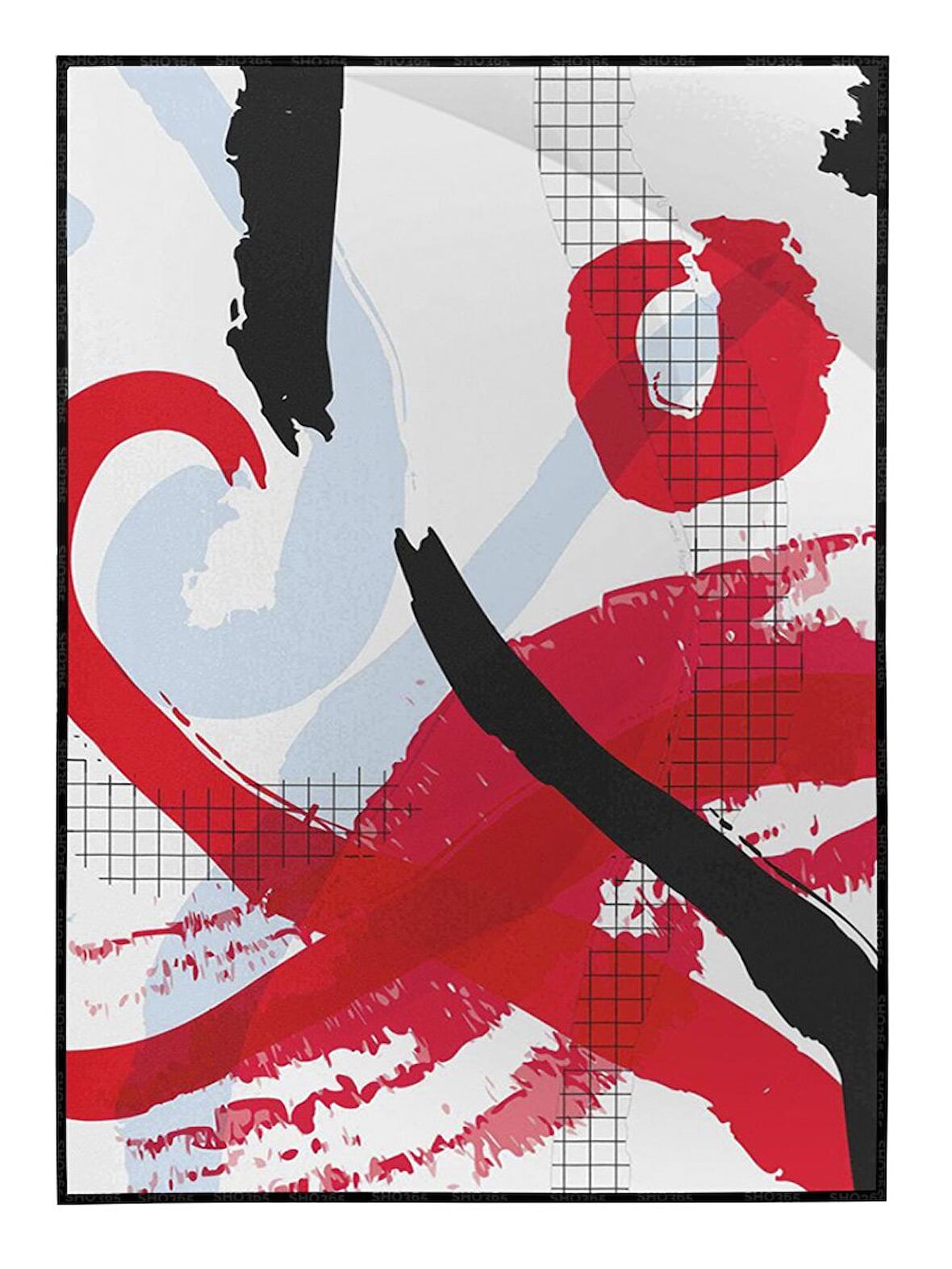 Shop365 Toprak Renk Tonları Tasarım Modern Tablo Çerçeveli P-001654