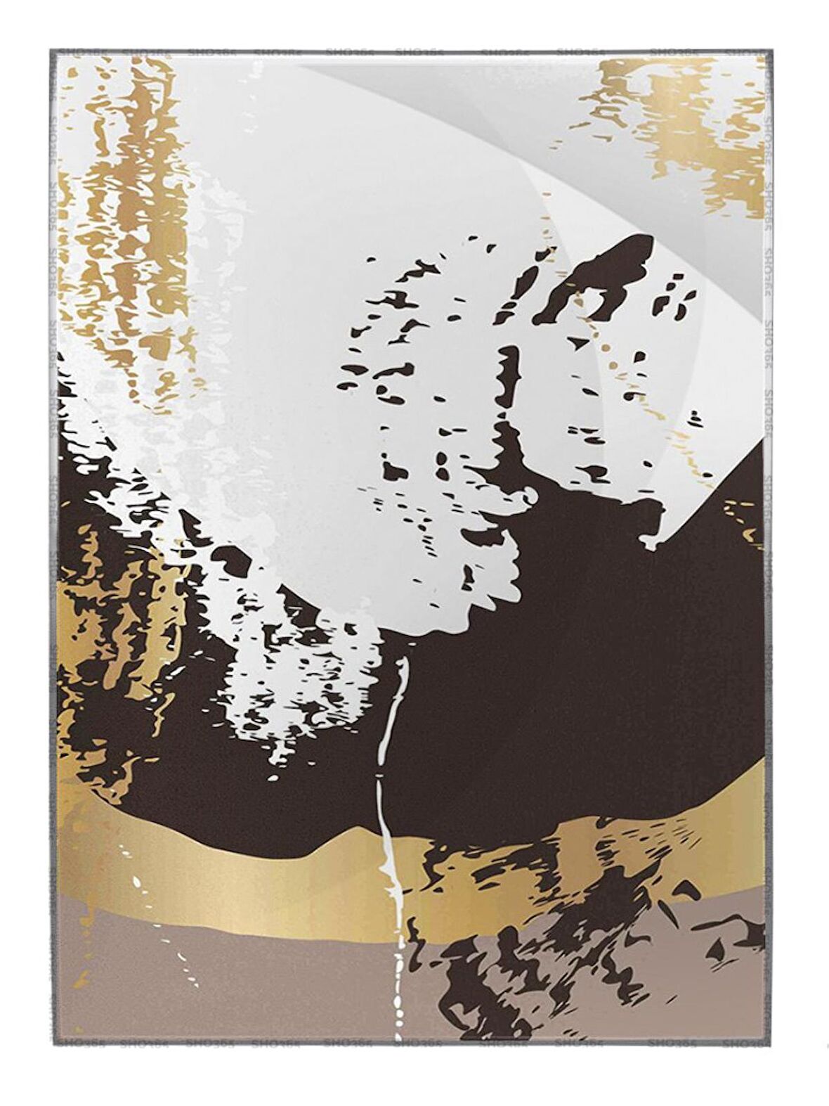 Shop365 Modern İllüstrasyon Tablo Çerçeveli P-001703