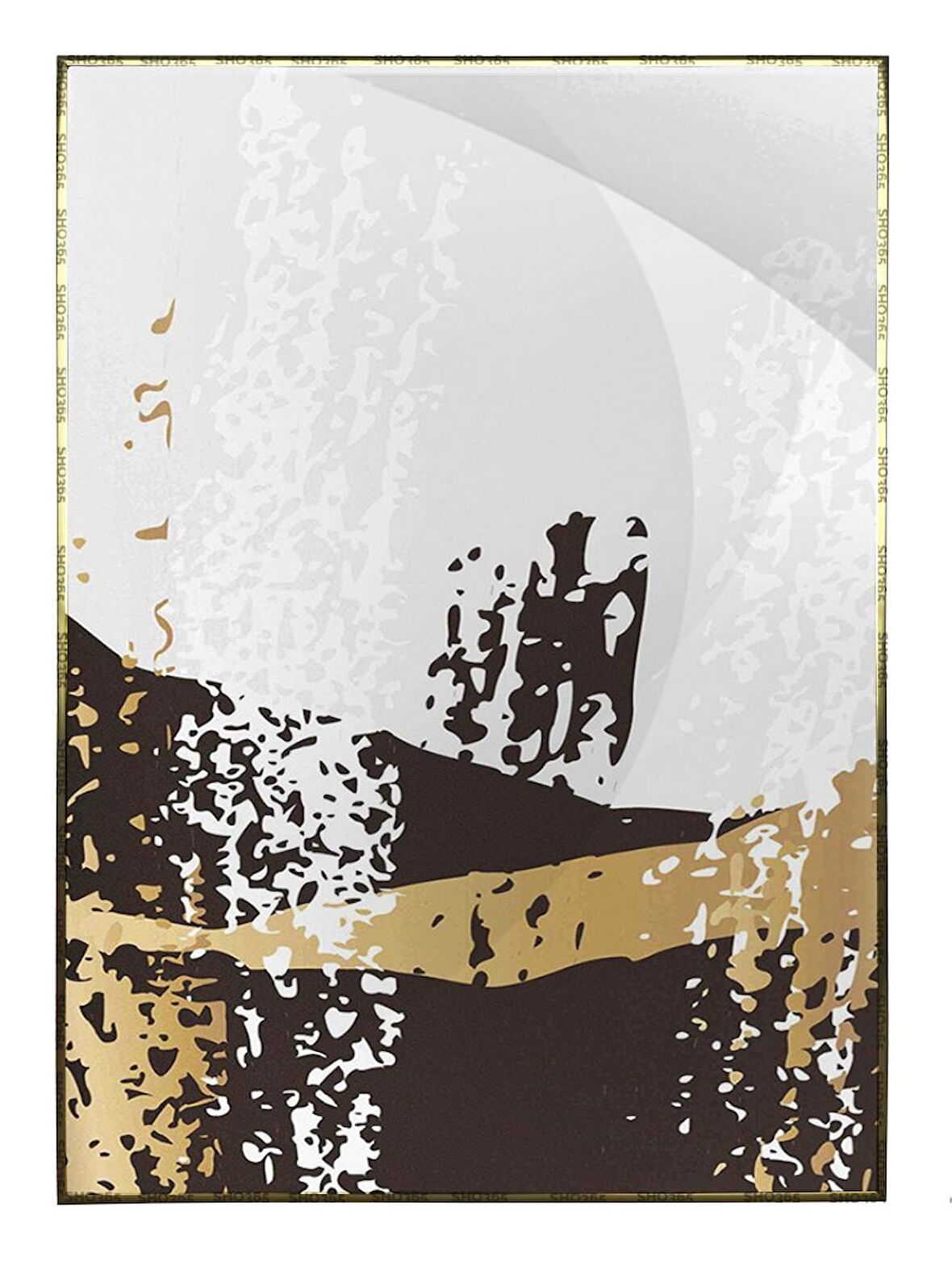 Shop365 Modern İllüstrasyon Tablo Çerçeveli P-001706