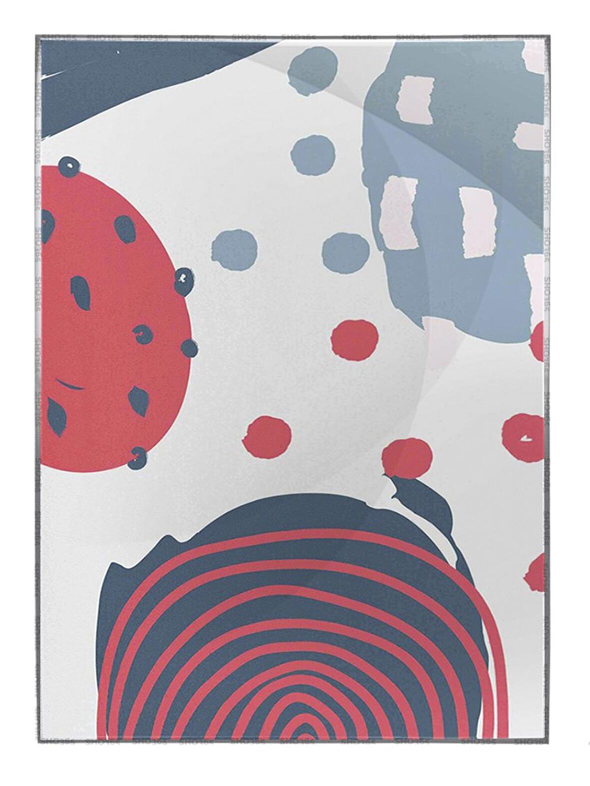 Shop365 Modern Tasarım İllüstrasyon Modern Tablo Çerçeveli P-001726