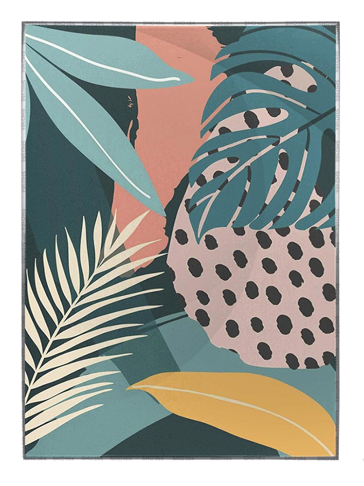 Shop365 Modern Tasarım İllüstrasyon Modern Tablo Çerçeveli P-001728