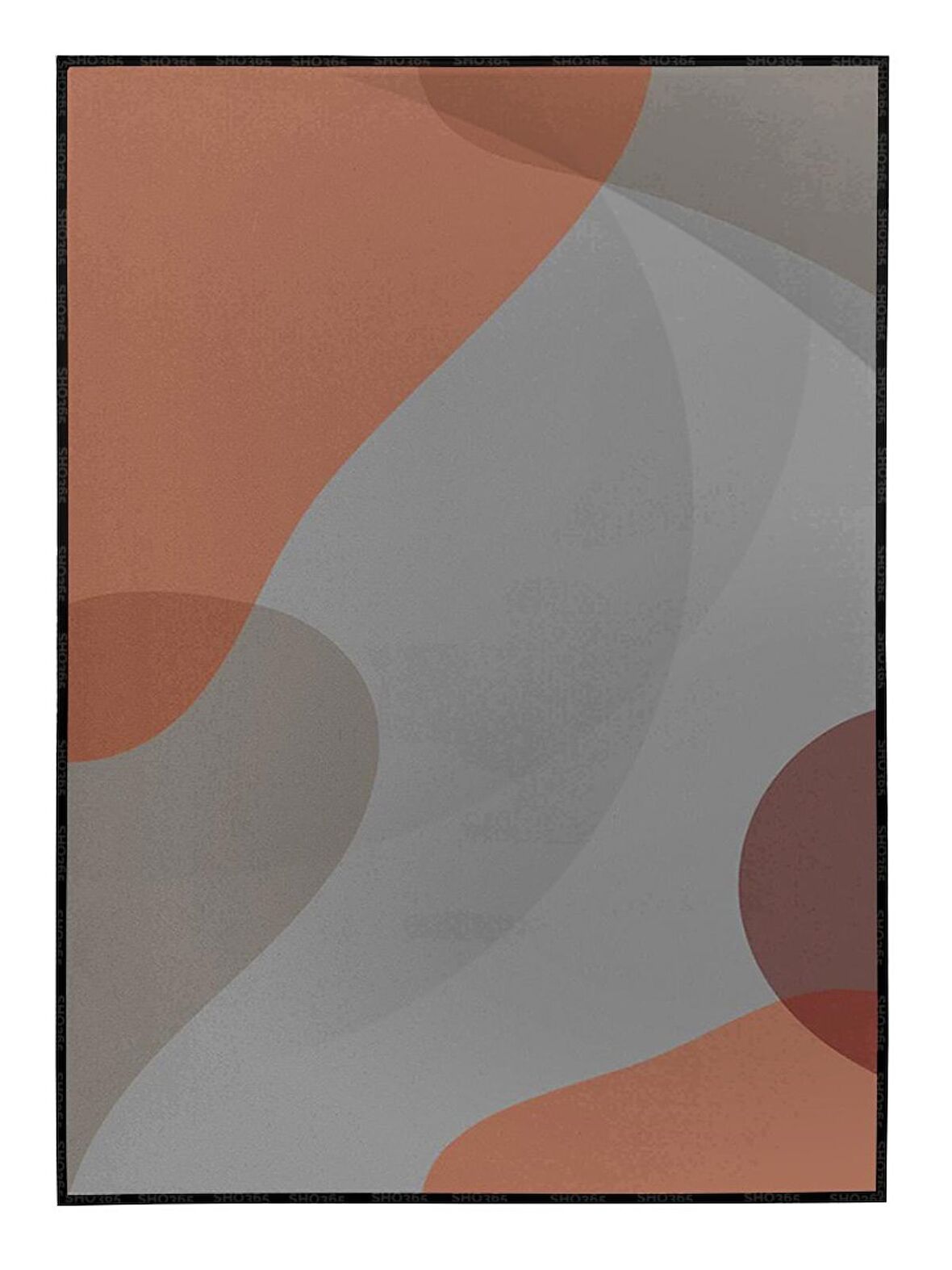 Shop365 Tropikal Çizim Tasarım Modern Tablo Çerçeveli P-001962