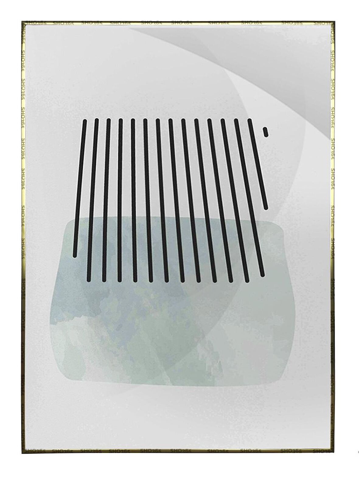 Shop365 Toprak Renk Tonları Tasarım Modern Tablo Çerçeveli P-001991