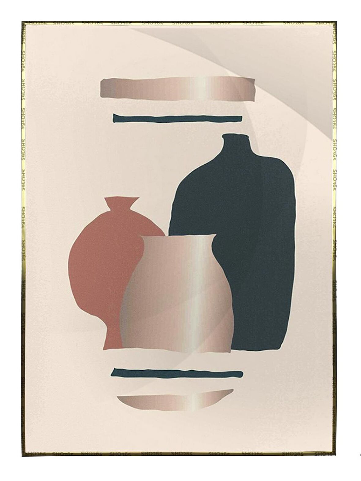 Shop365 Çeşitli Objeler Modern Tasarım Tablo Çerçeveli P-002321