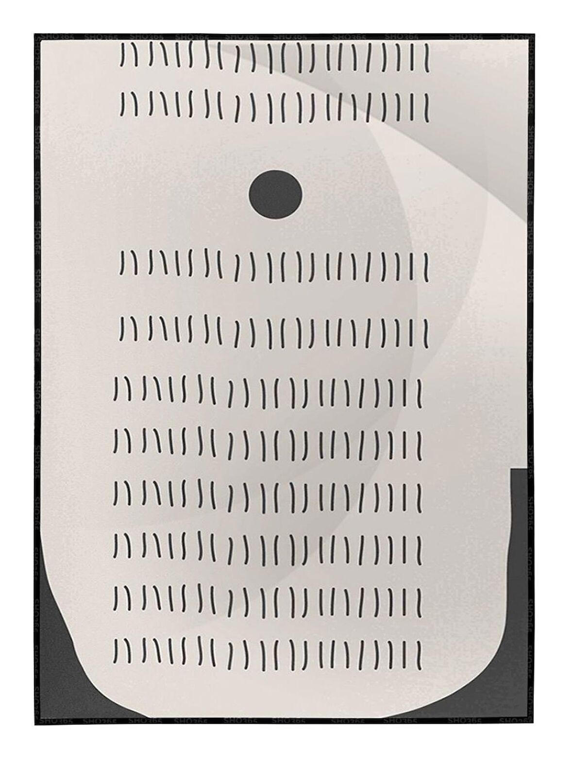 Shop365 Toprak Renk Tonları Tasarım Modern Tablo Çerçeveli P-002391