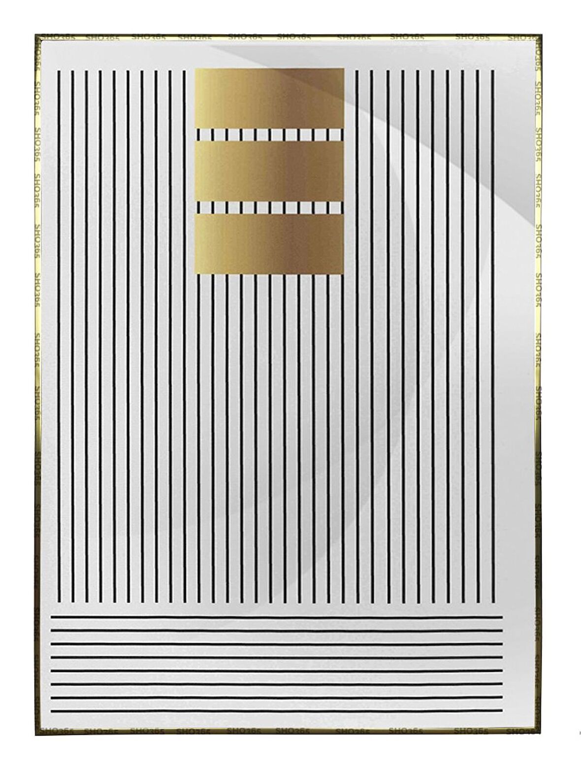 Shop365 Toprak Renk Tonları Tasarım Modern Tablo Çerçeveli P-002401