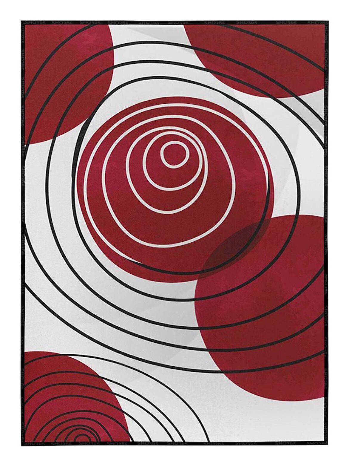 Shop365 Toprak Renk Tonları Tasarım Modern Tablo Çerçeveli P-002415