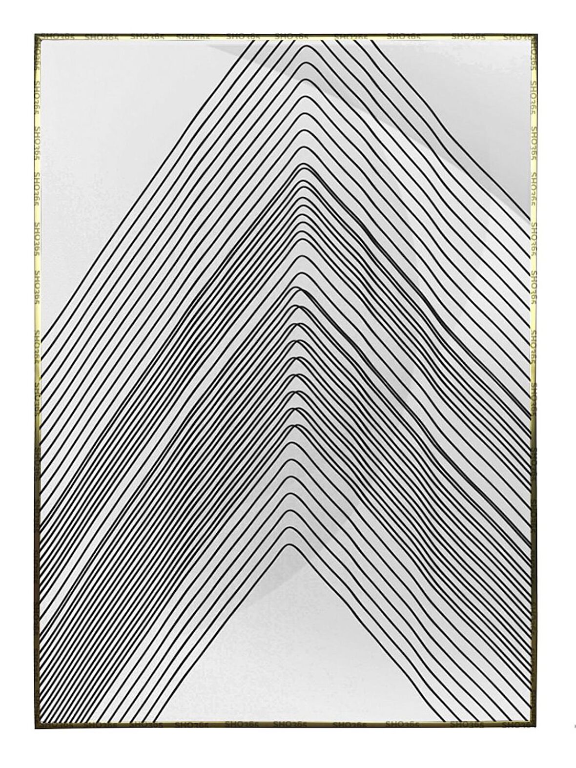 Shop365 Toprak Renk Tonları Tasarım Modern Tablo Çerçeveli P-002423