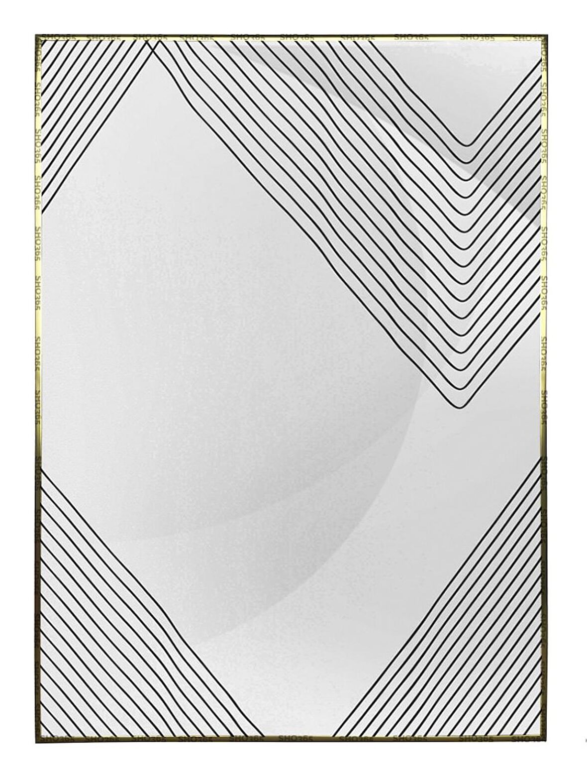 Shop365 Toprak Renk Tonları Tasarım Modern Tablo Çerçeveli P-002424