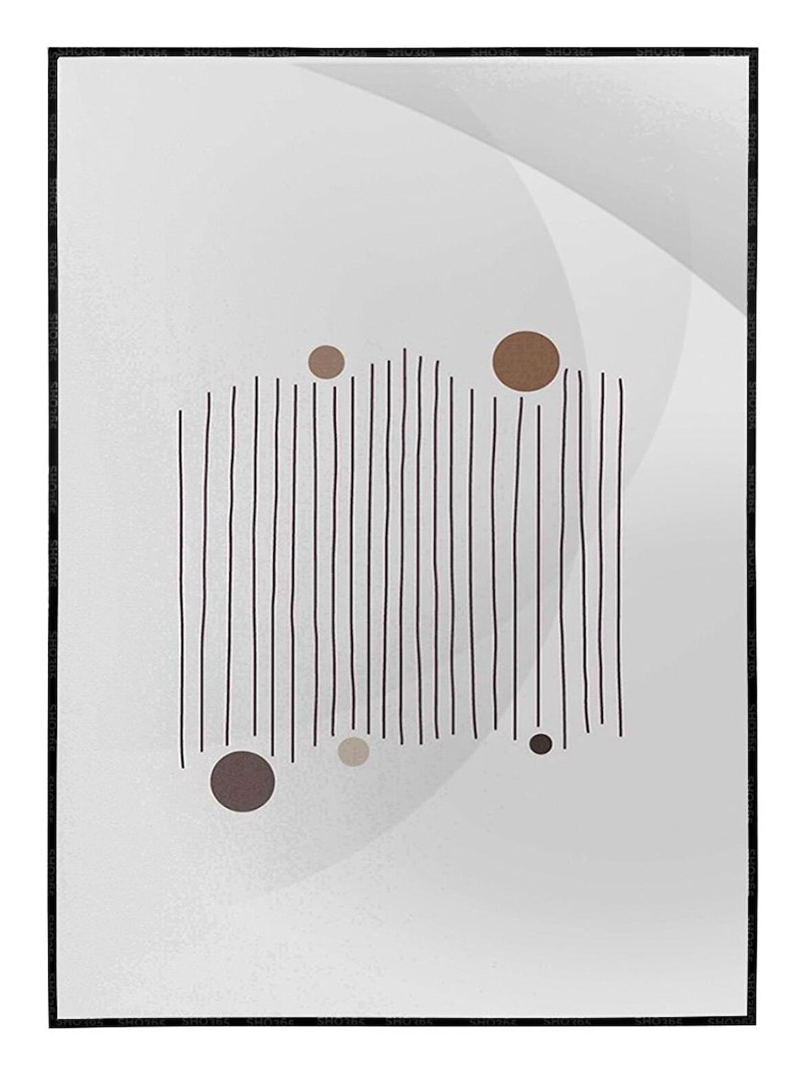 Shop365 Toprak Renk Tonları Tablo Çerçeveli P-002927