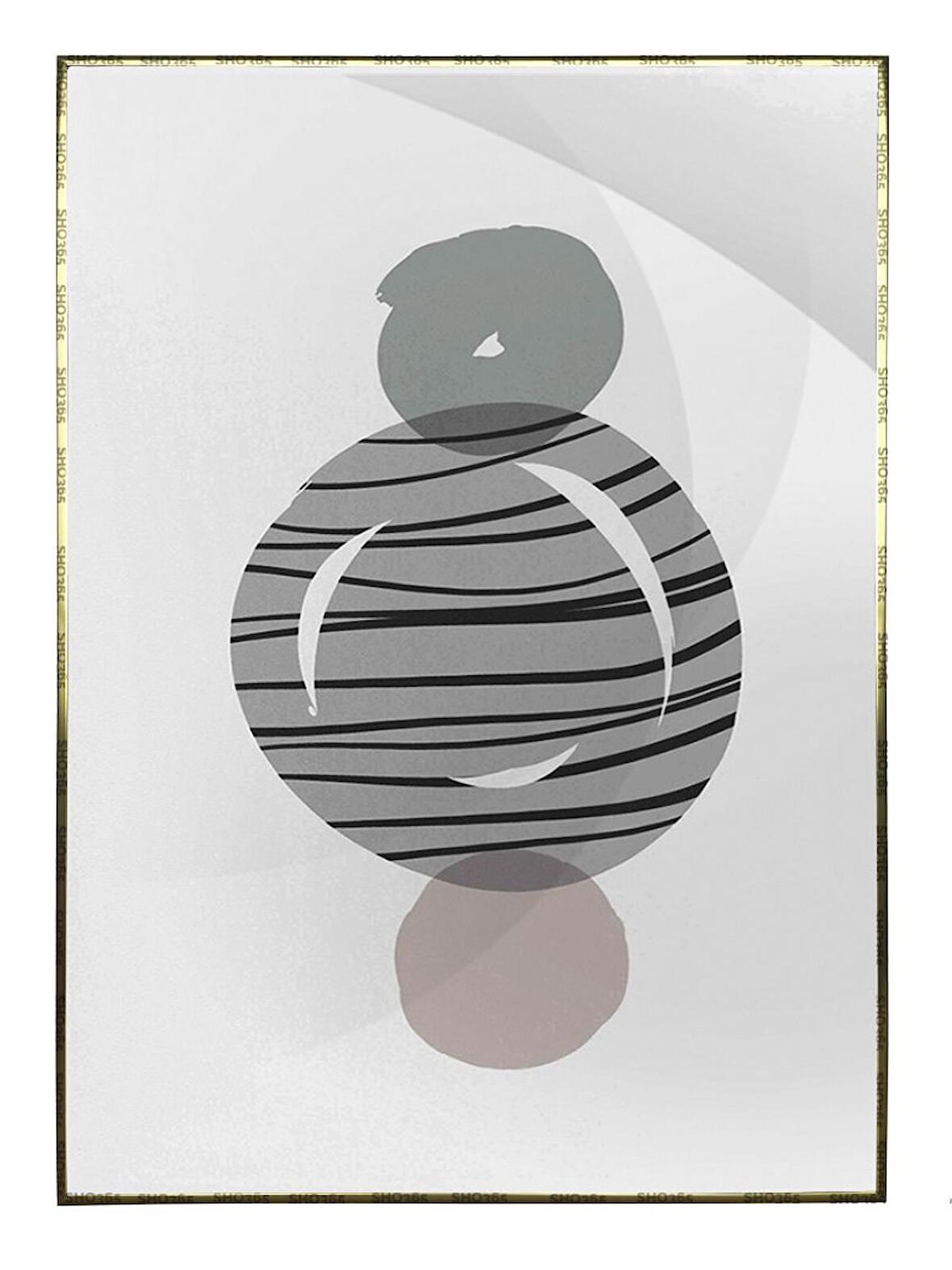 Shop365 Toprak Renk Tonları Tablo Çerçeveli P-002940