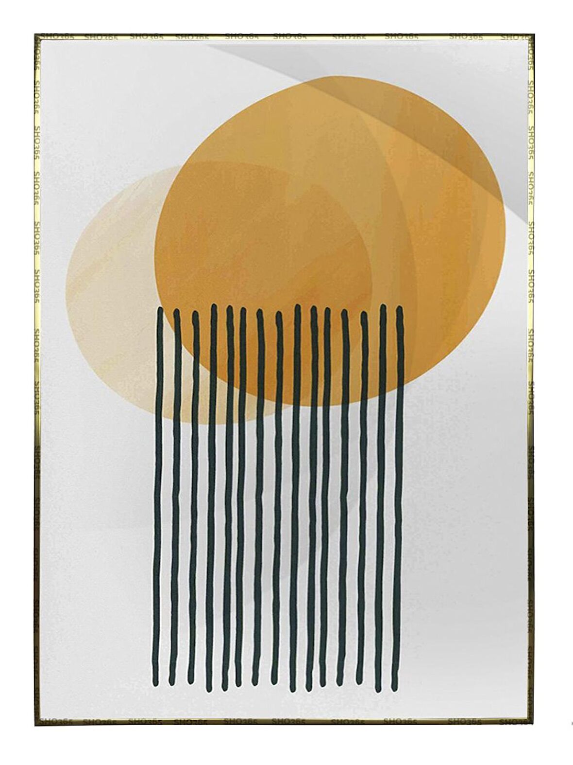 Shop365 İllüstrasyon Modern Tablo Çerçeveli P-003021