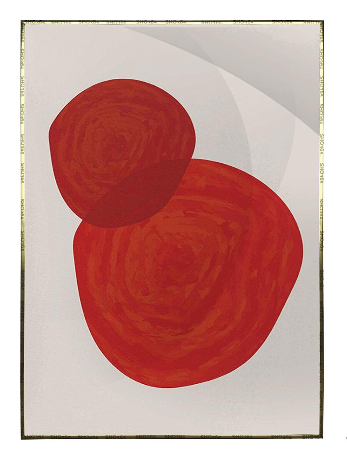 Shop365 Şekiller Karışık Renkler Modern Dekoratif Tablo Çerçeveli P-003039