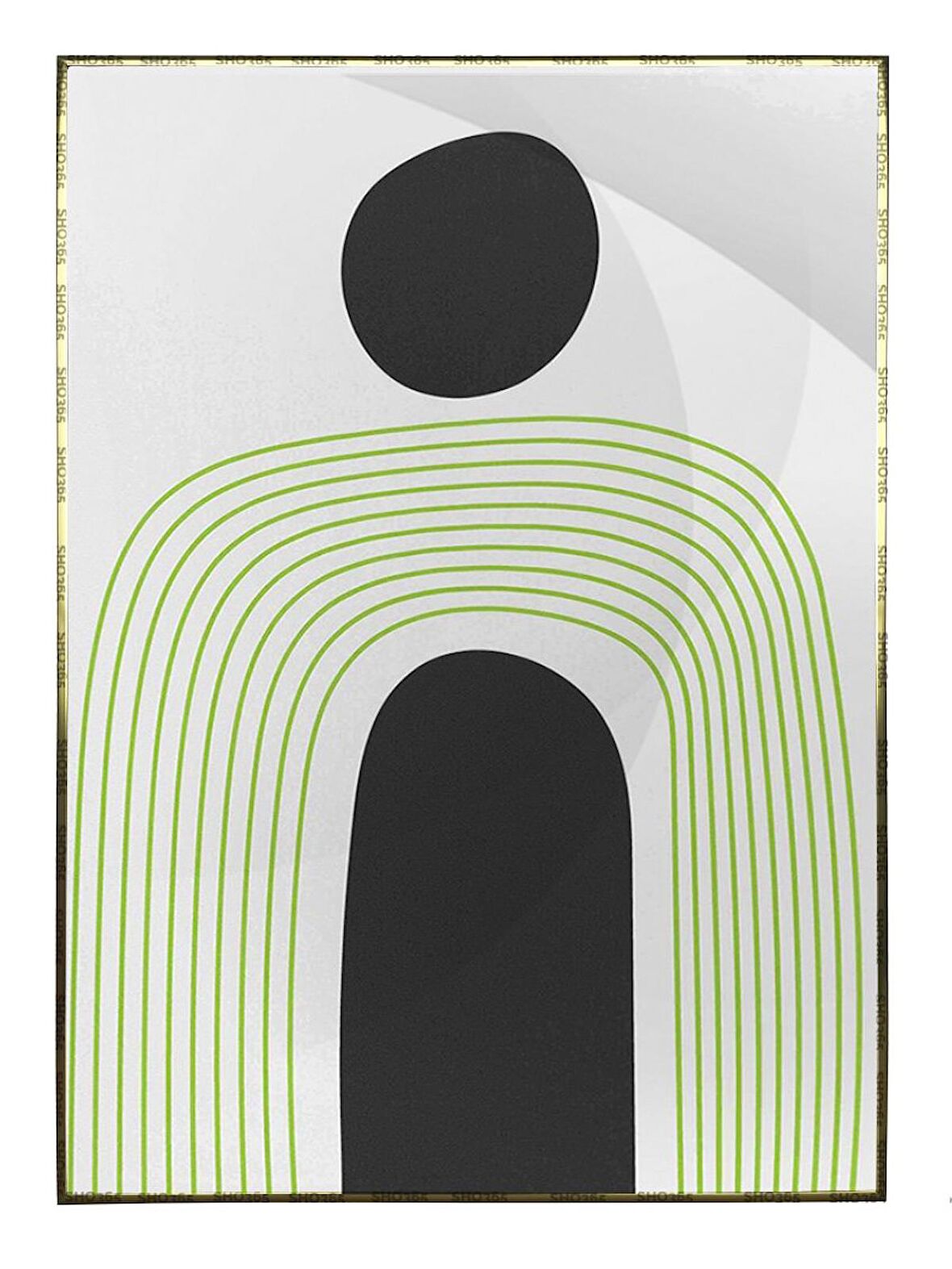 Shop365 Modern Çizimler İllüstrasyon Modern Tablo Çerçeveli P-003085