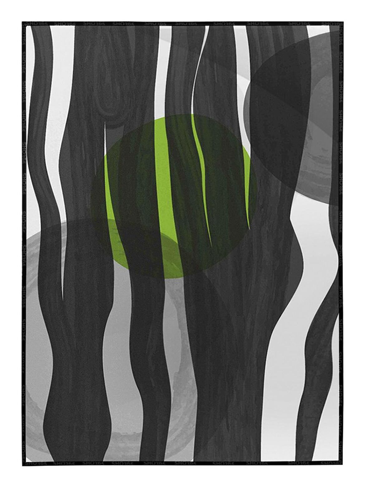 Shop365 Modern Çizimler İllüstrasyon Modern Tablo Çerçeveli P-003091