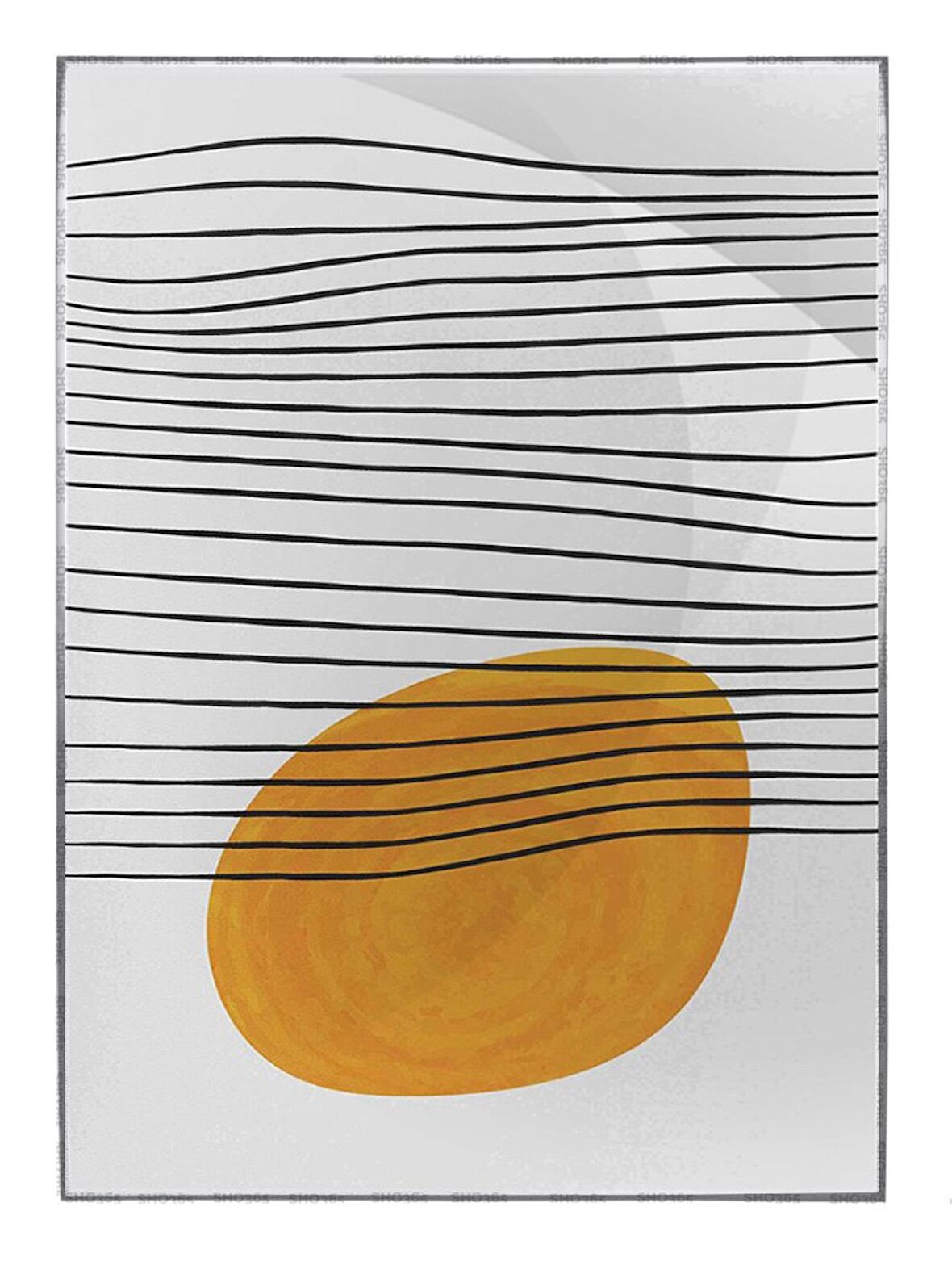 Shop365 Modern Çizimler İllüstrasyon Modern Tablo Çerçeveli P-003118
