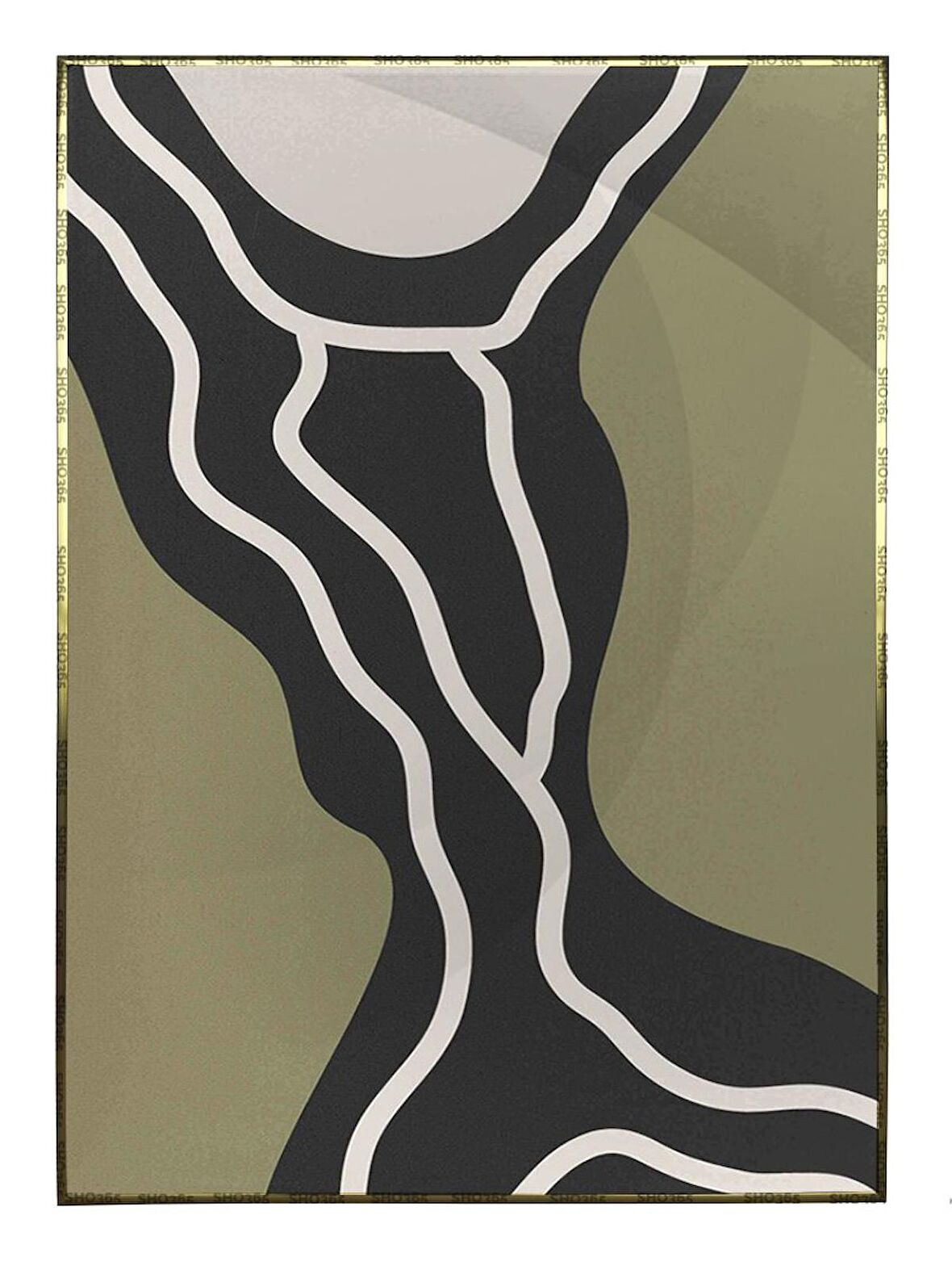 Shop365 Modern Çizimler İllüstrasyon Modern Tablo Çerçeveli P-003231