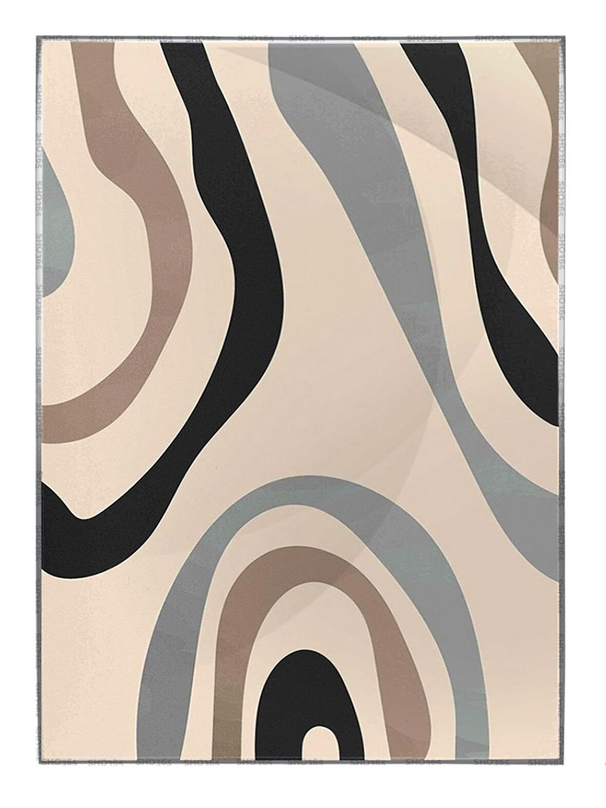 Shop365 Modern Çizimler İllüstrasyon Modern Tablo Çerçeveli P-003237