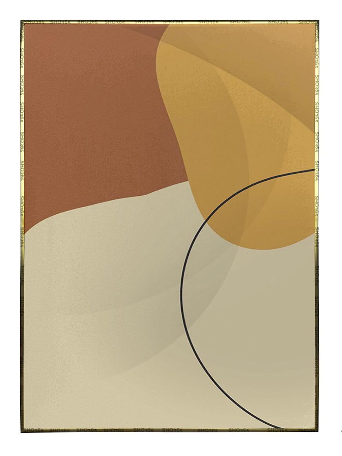 Shop365 Modern Çizimler İllüstrasyon Modern Tablo Çerçeveli P-003989