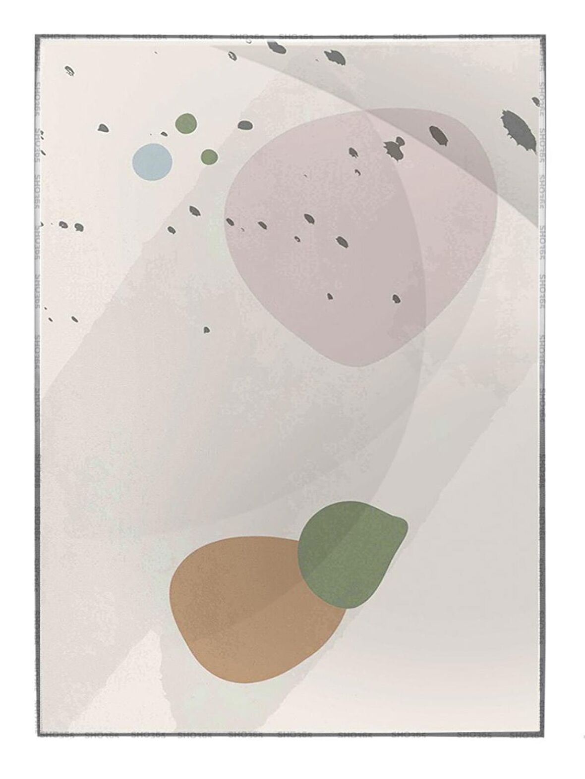 Shop365 Doğa Sanatsal Çizimler Modern Tablo Çerçeveli P-004104