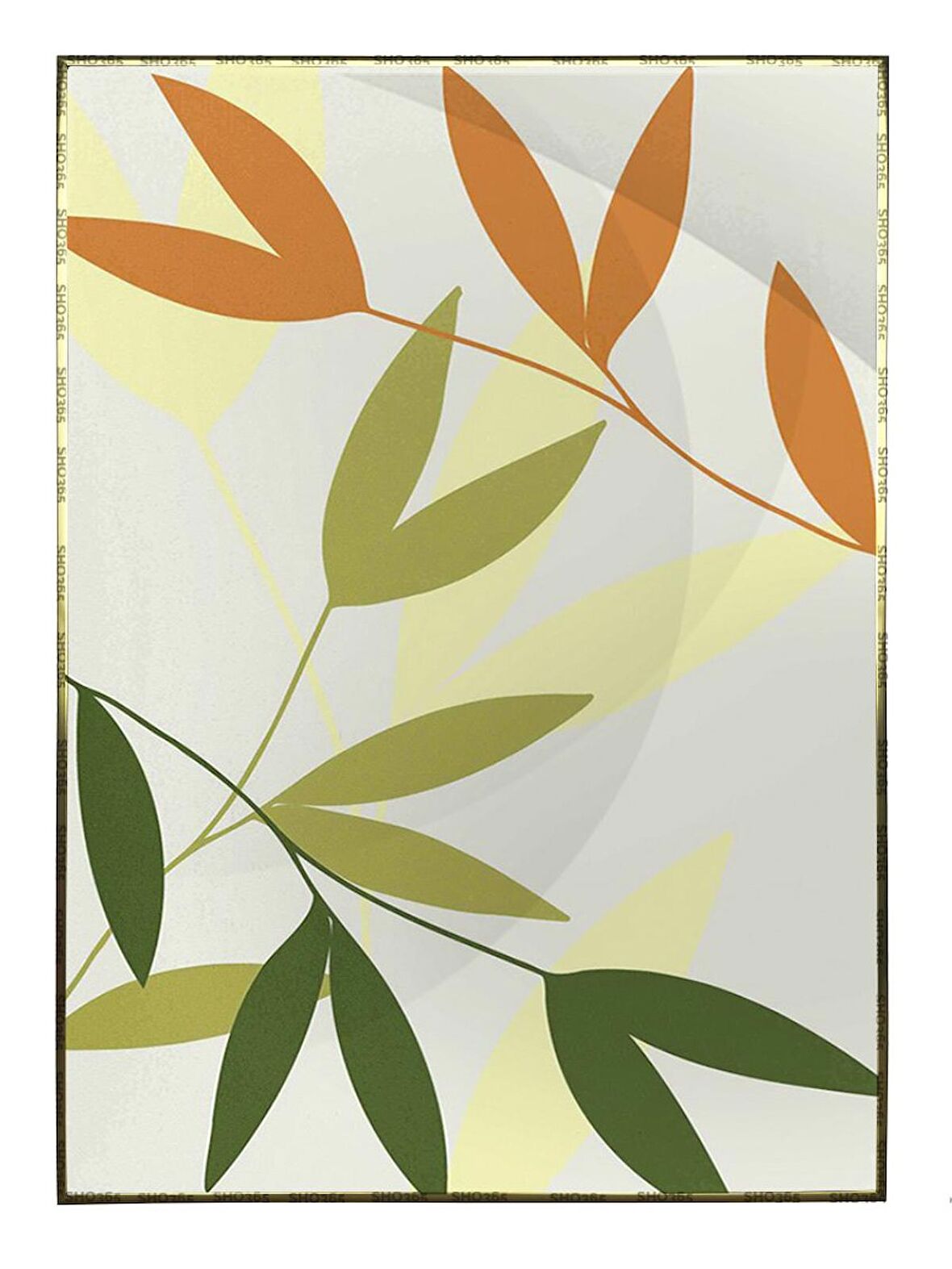 Shop365 Doğa Sanatsal Çizimler Modern Tablo Çerçeveli P-004118