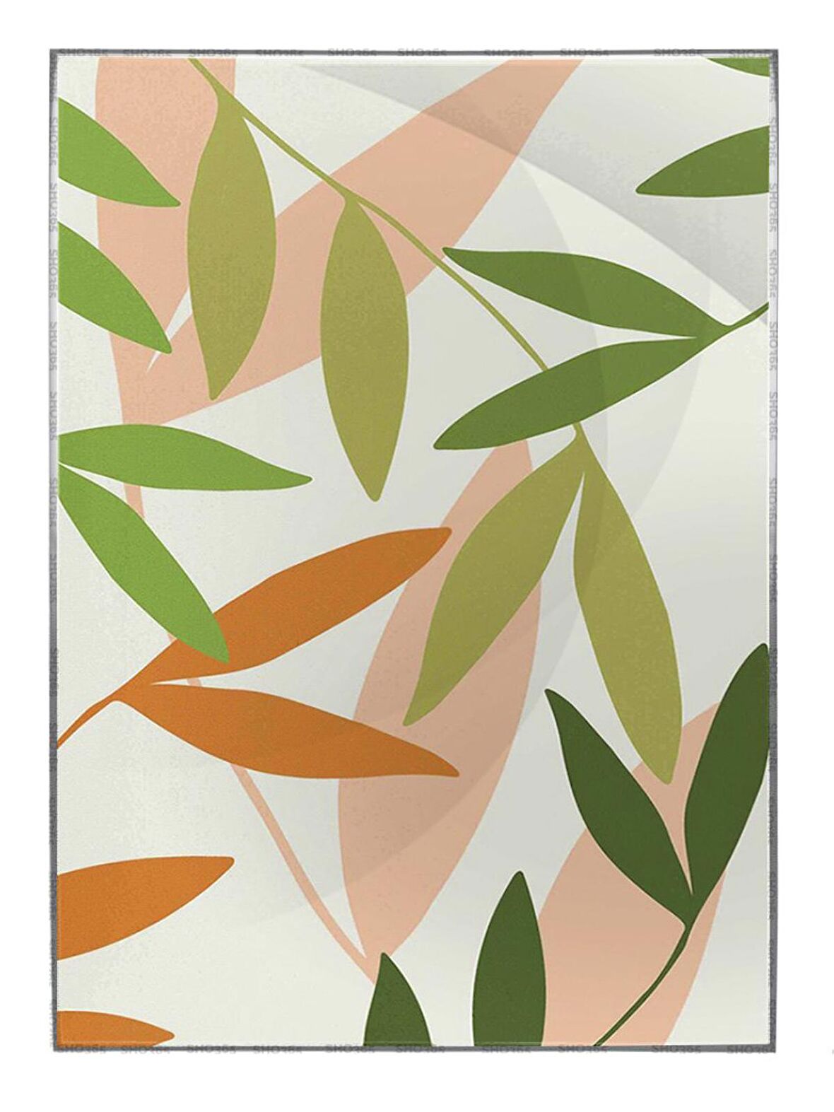 Shop365 Doğa Sanatsal Çizimler Modern Tablo Çerçeveli P-004119