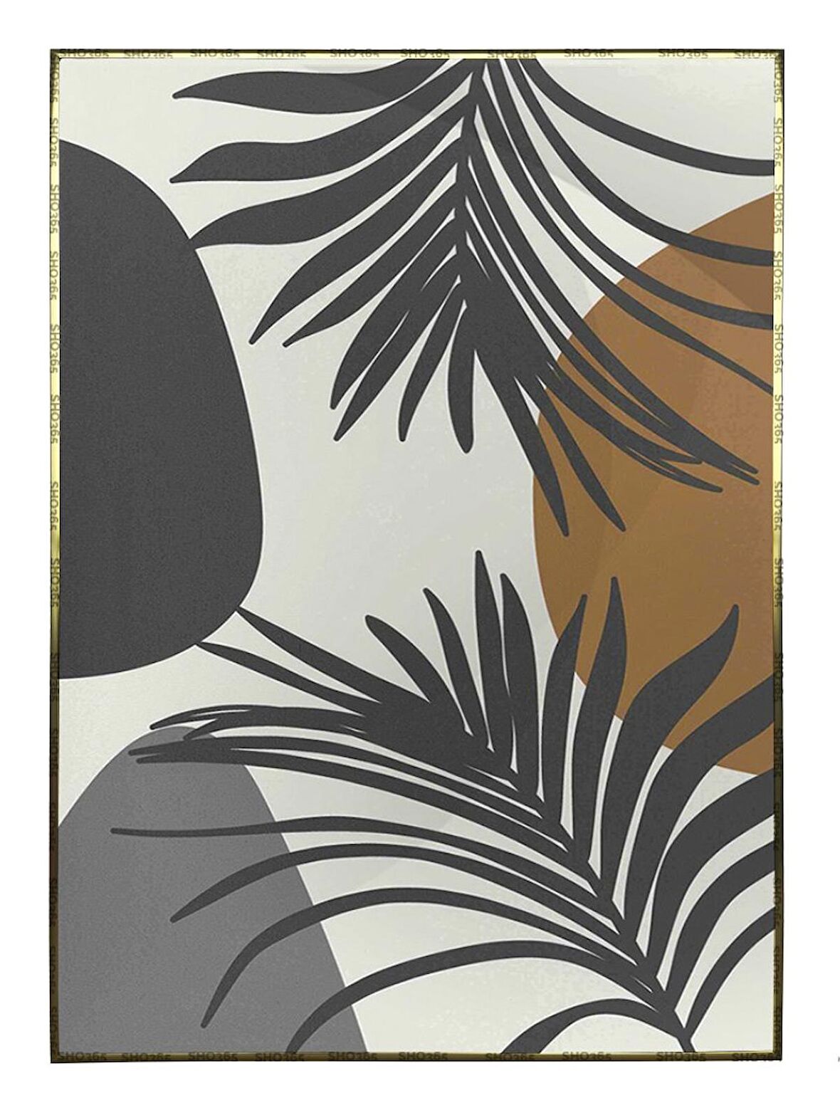 Shop365 Doğa Sanatsal Çizimler Modern Tablo Çerçeveli P-004168