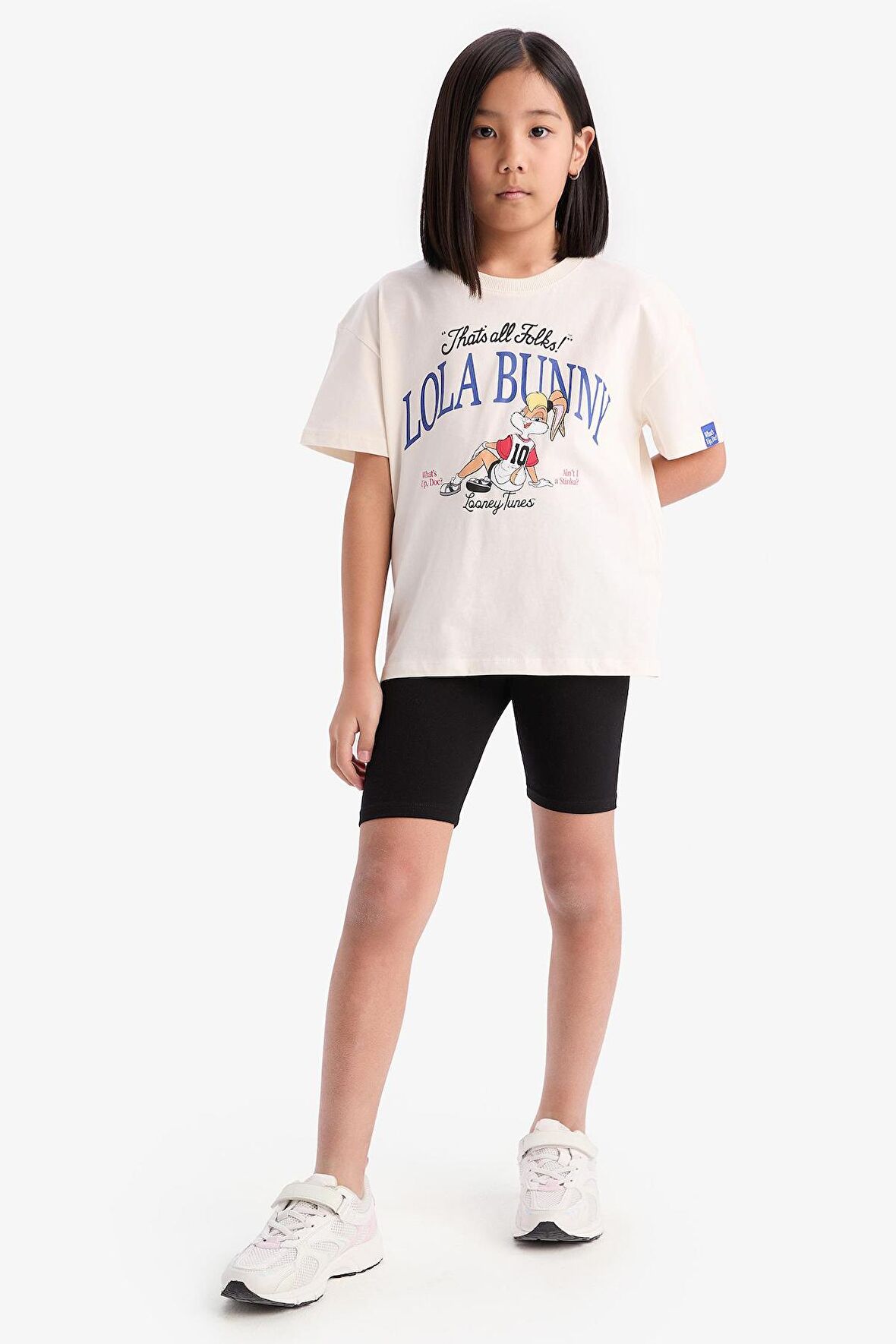 DeFacto Kız Çocuk Kısa Boy Tayt B5591A825SMBK81