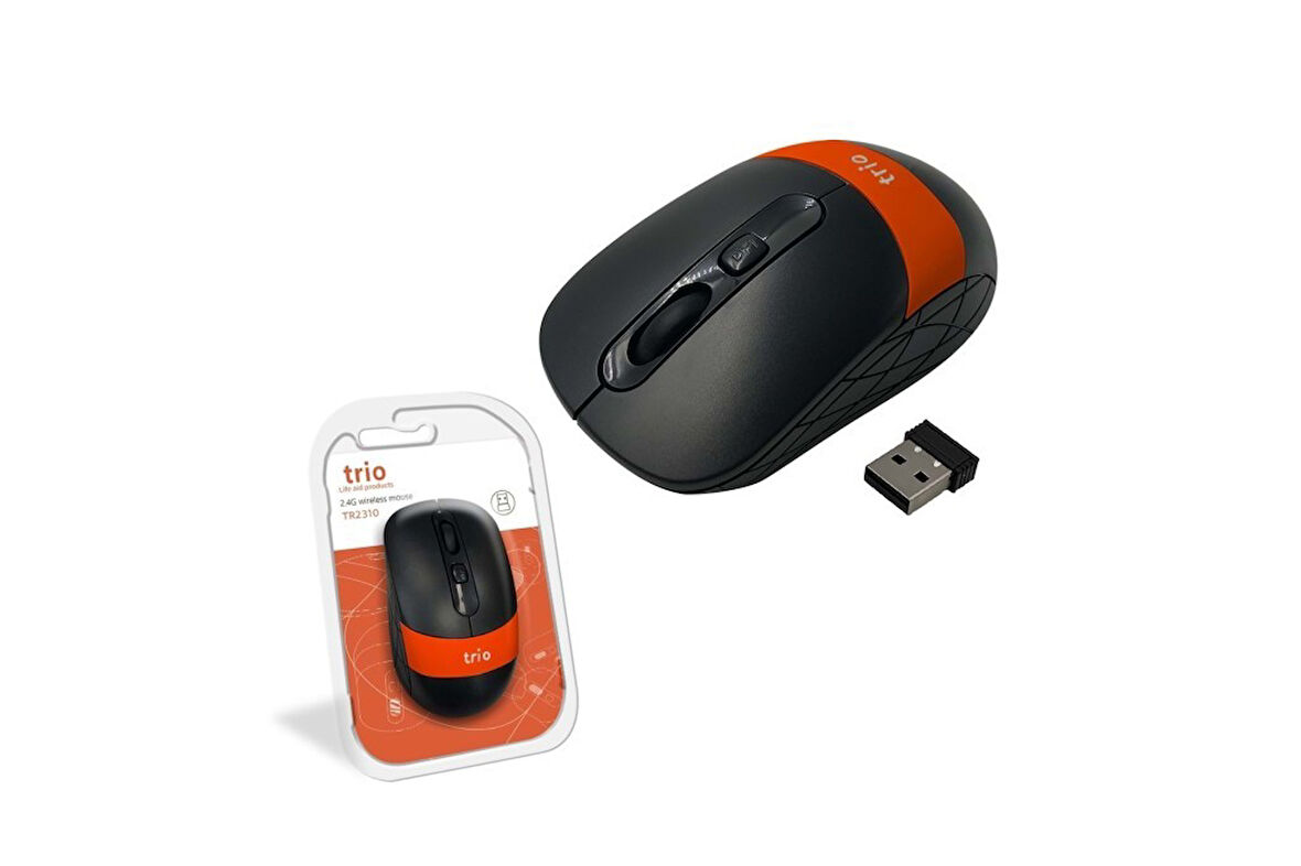 PDATeknoloji 2.4G Kablosuz Mouse Turuncu TR2310T