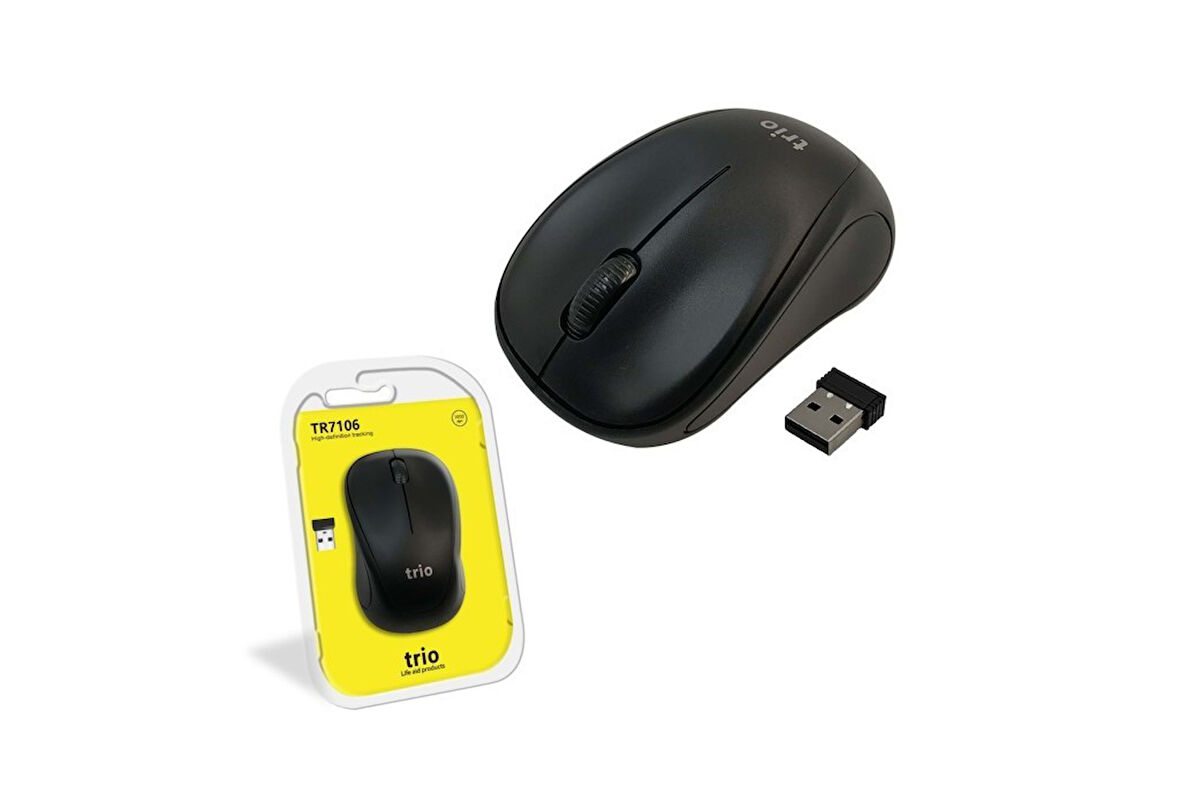 PDATeknoloji Kablosuz Mouse Siyah TR7106S