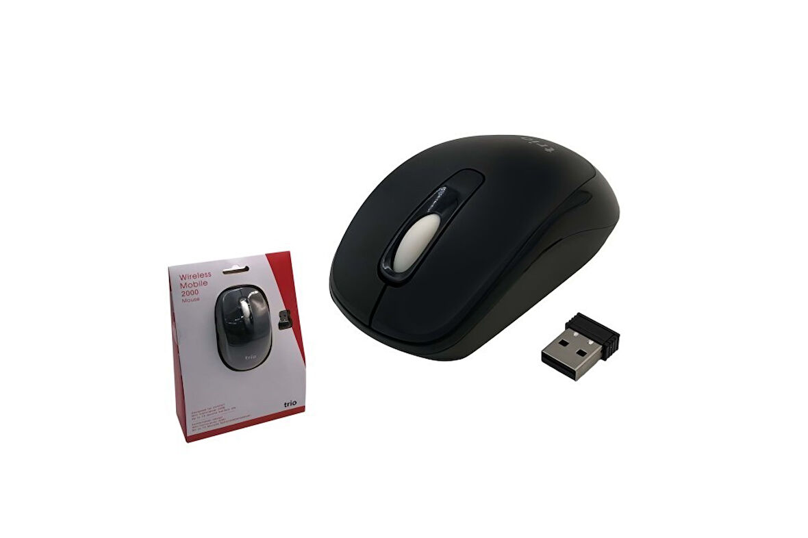 PDATeknoloji Kablosuz Mouse Siyah TR2000S