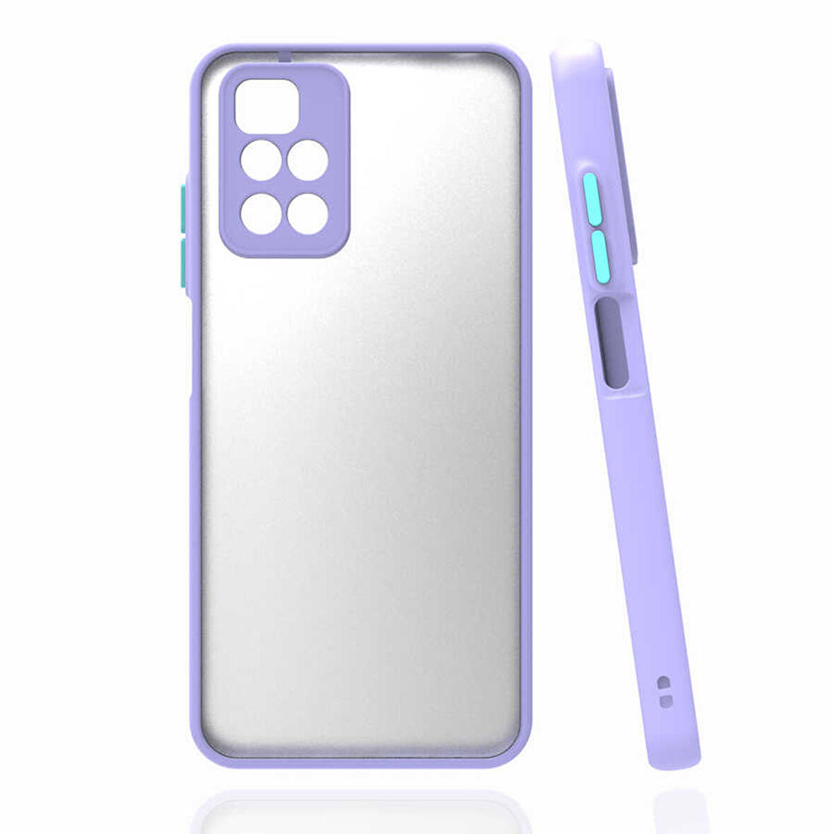 Gpack Xiaomi Redmi 10 2022 Kılıf Hux Kamera Korumalı Arkası Mat Silikon